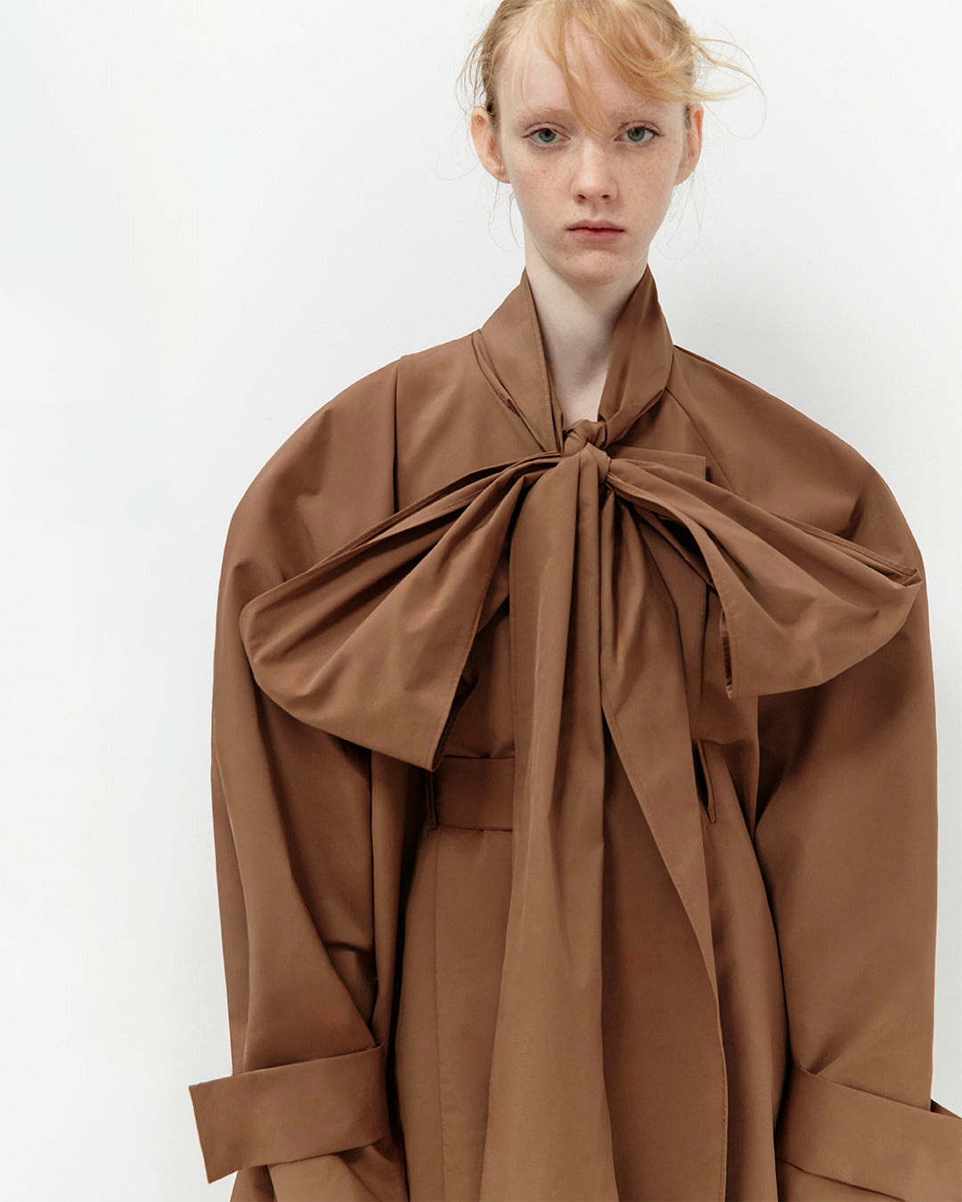 BOW TRENCH OVERSIZED