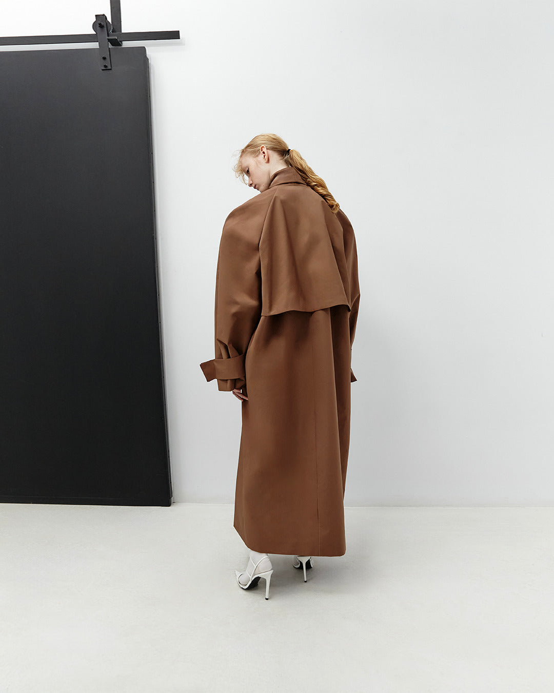 BOW TRENCH OVERSIZED