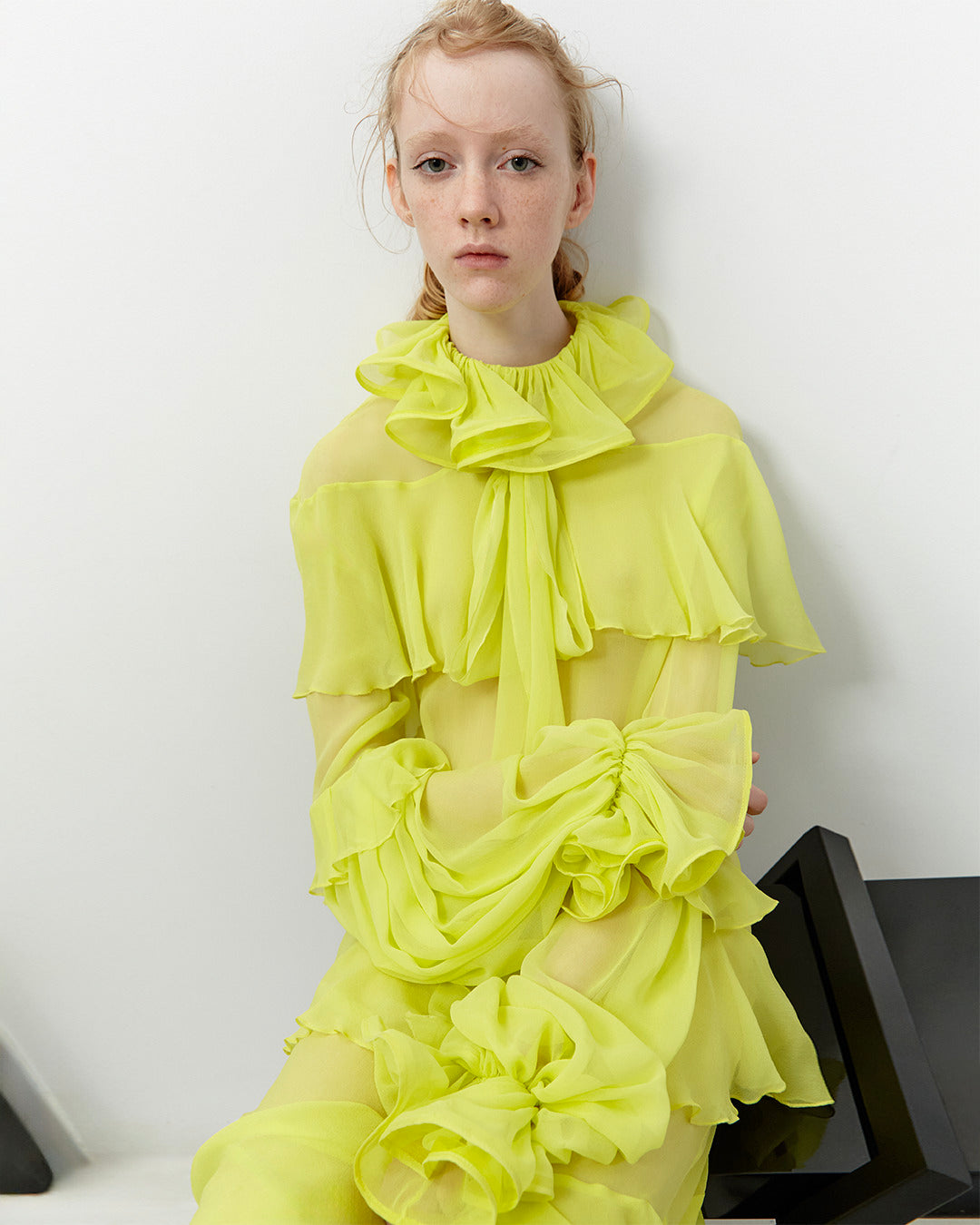 PIERROT RUFFLE DRESS