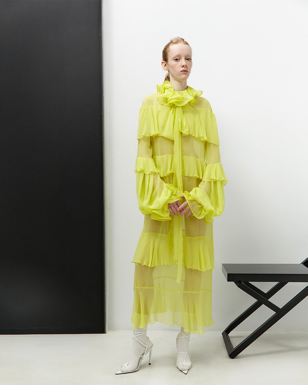 PIERROT RUFFLE DRESS