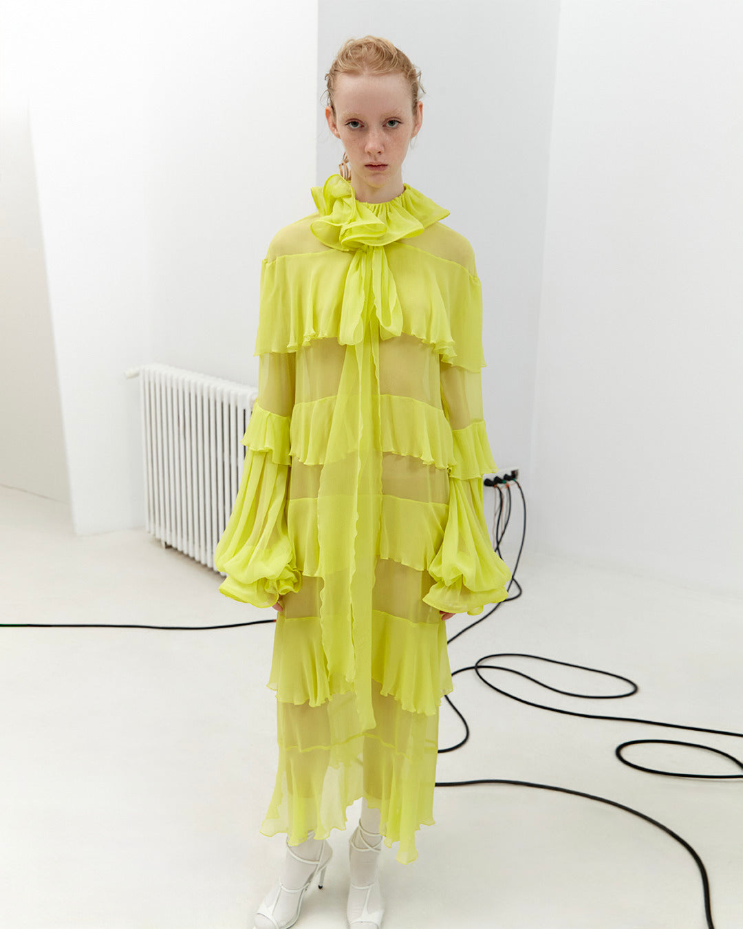 PIERROT RUFFLE DRESS
