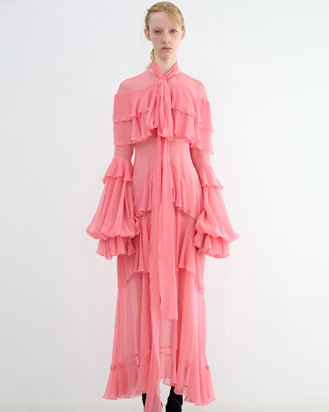 GIRLIE RUFFLE DRESS