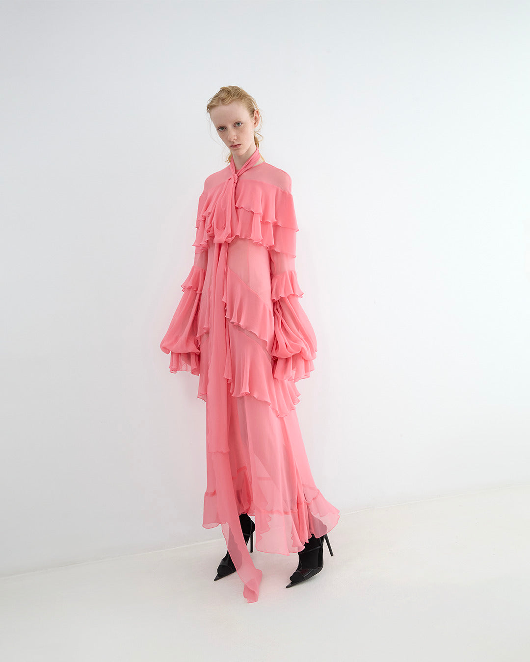GIRLIE RUFFLE DRESS