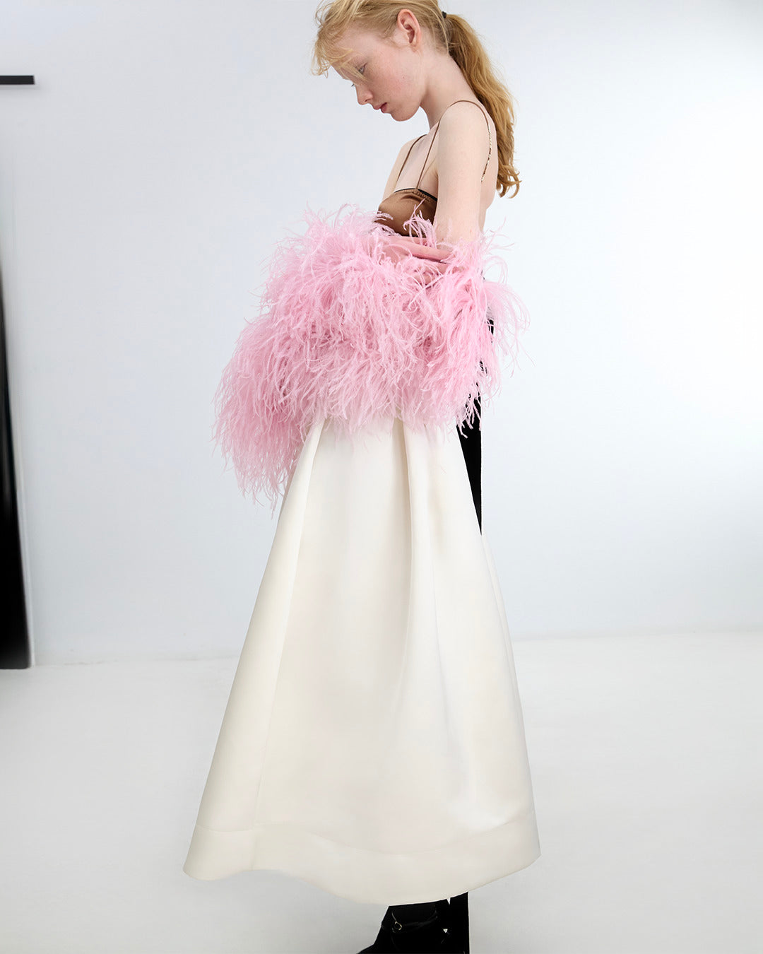 BOX PLEAT SKIRT