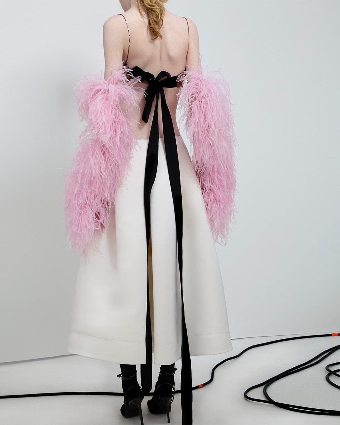 BOX PLEAT SKIRT