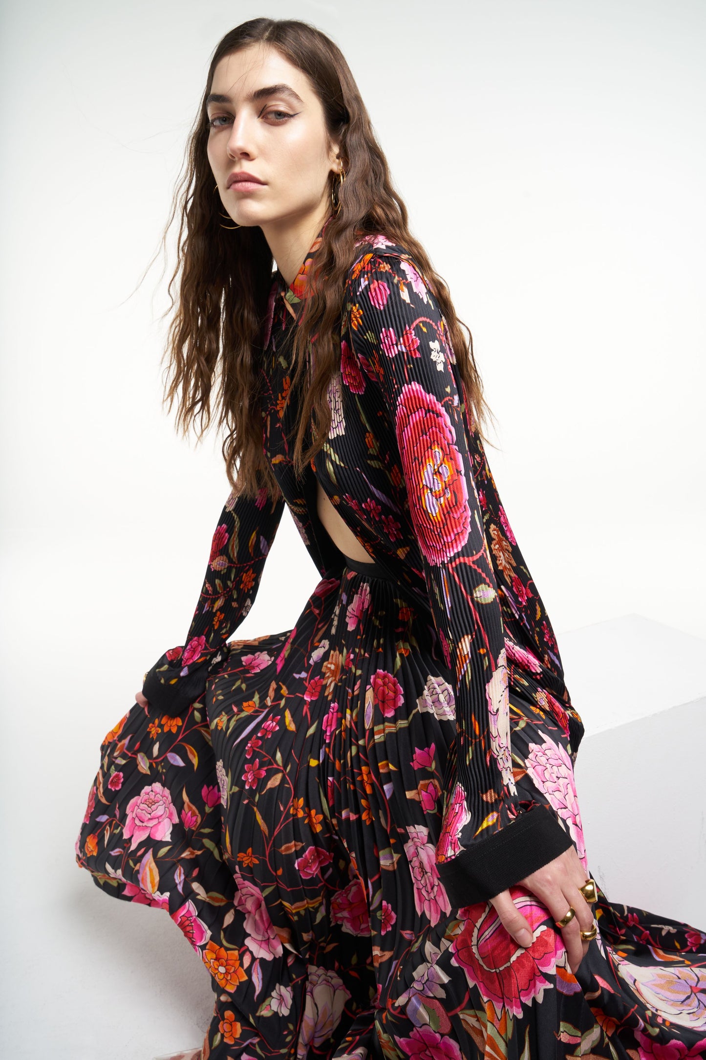 MANILA CRYSTAL SHIRT DRESS