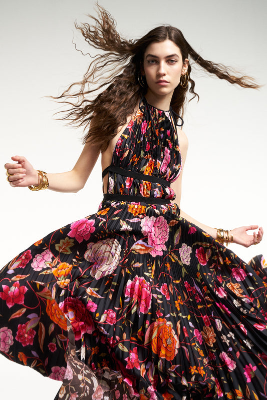 VESTIDO MIDI MANILA SOLEIL