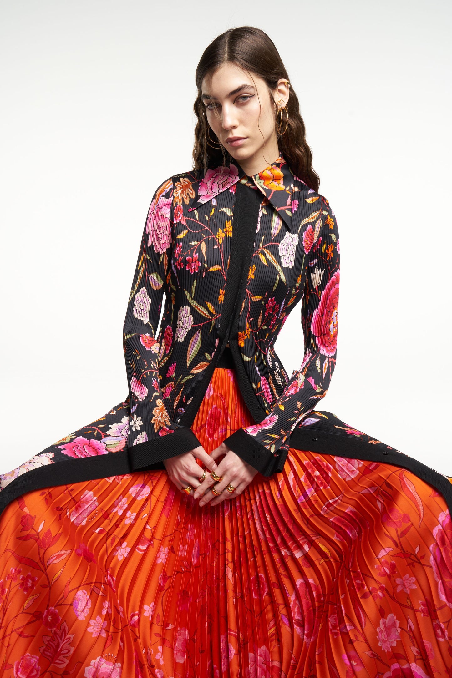 MANILA SOLEIL MIDI SKIRT