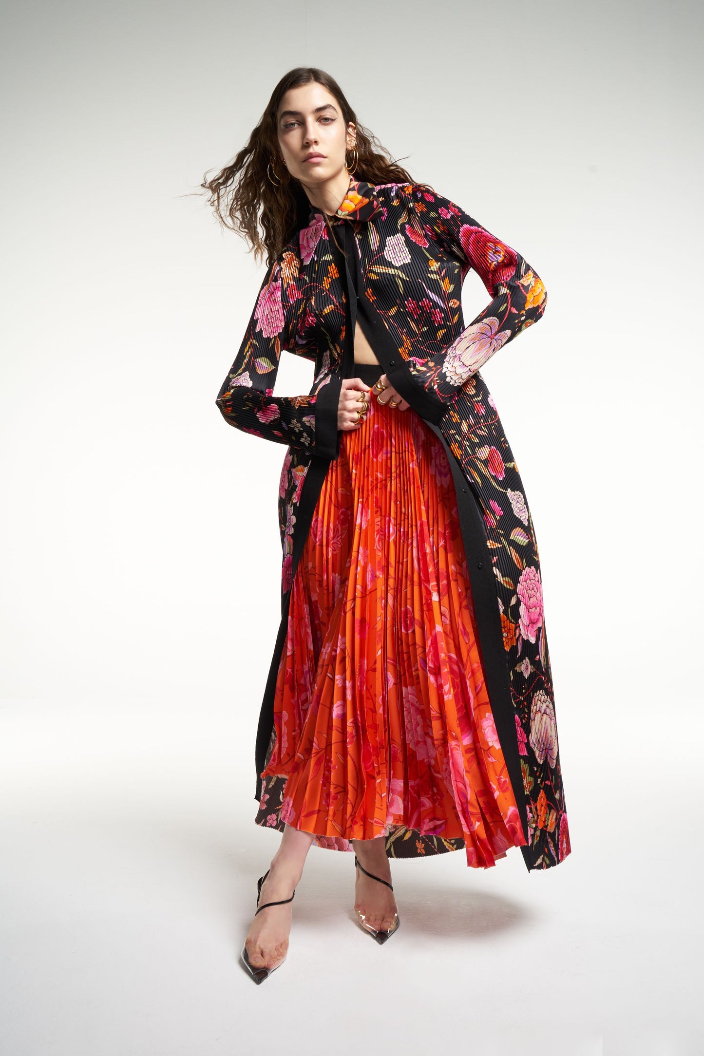MANILA SOLEIL MIDI SKIRT