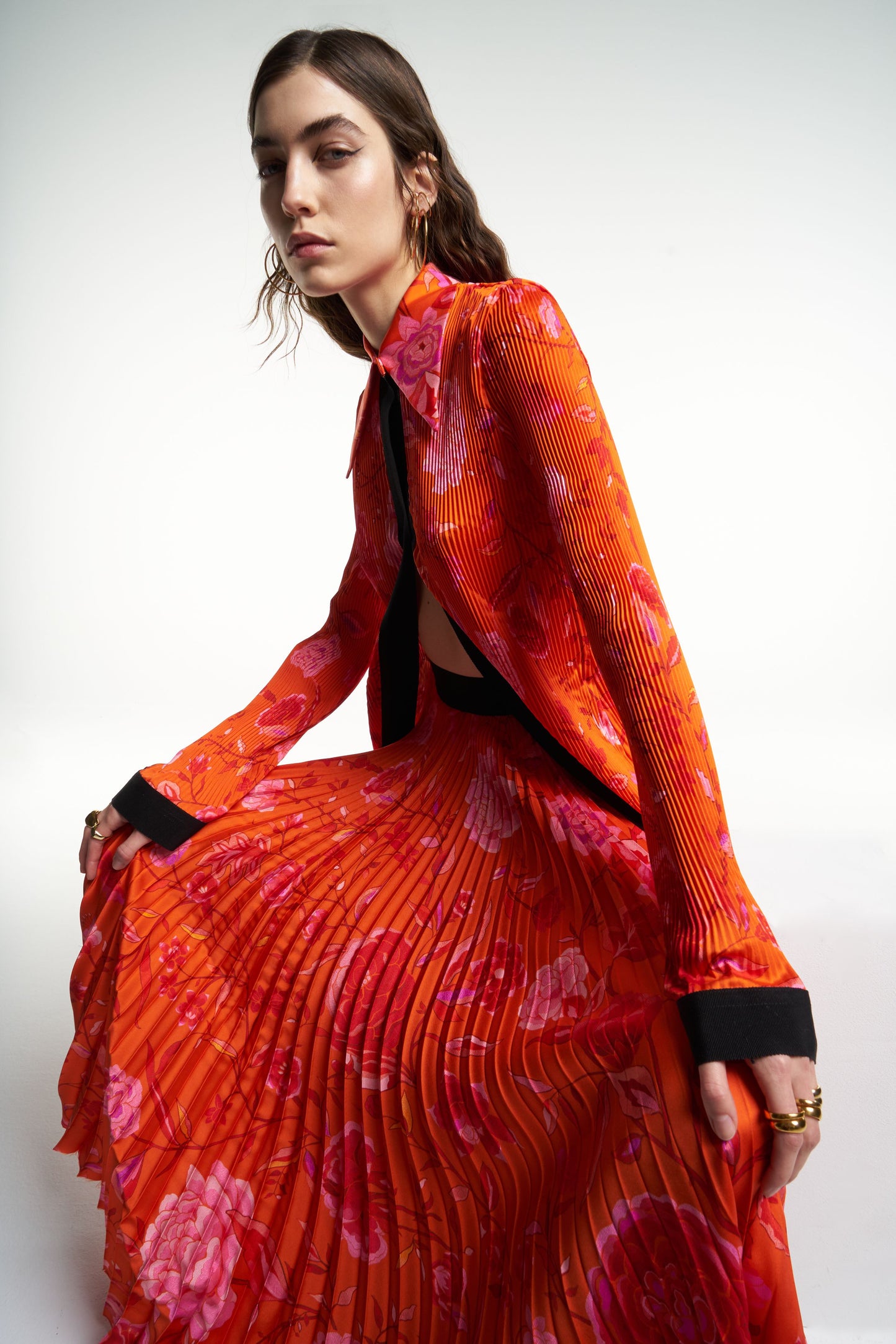 MANILA SOLEIL MIDI SKIRT