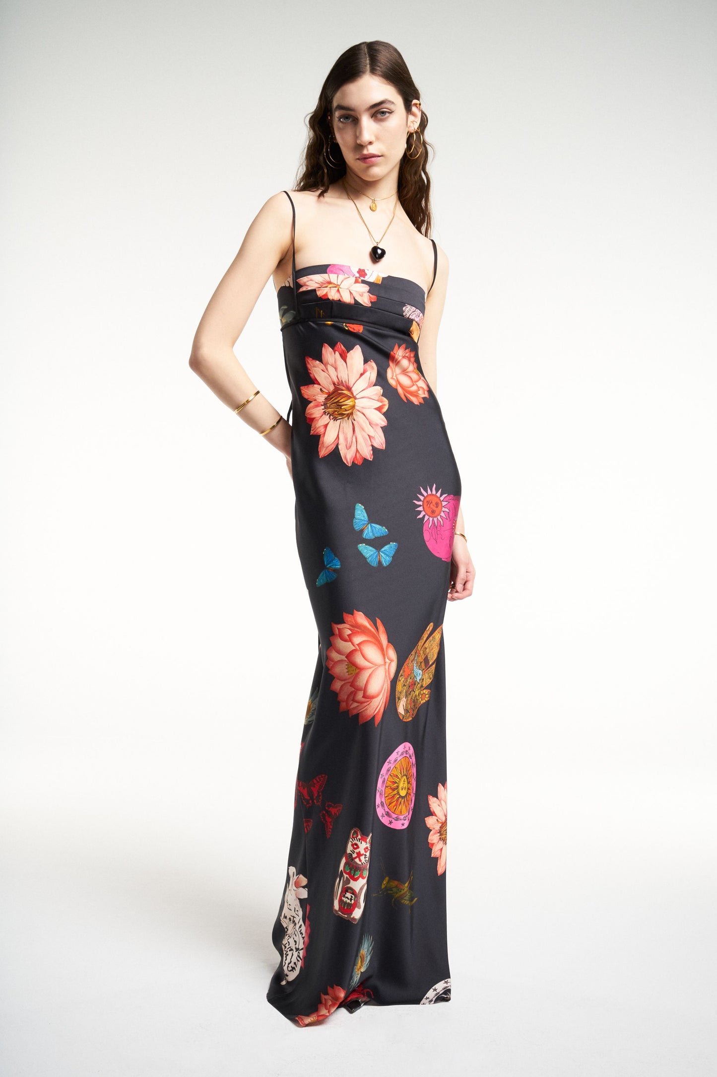 ESMOKIN LUCKY SLIP DRESS