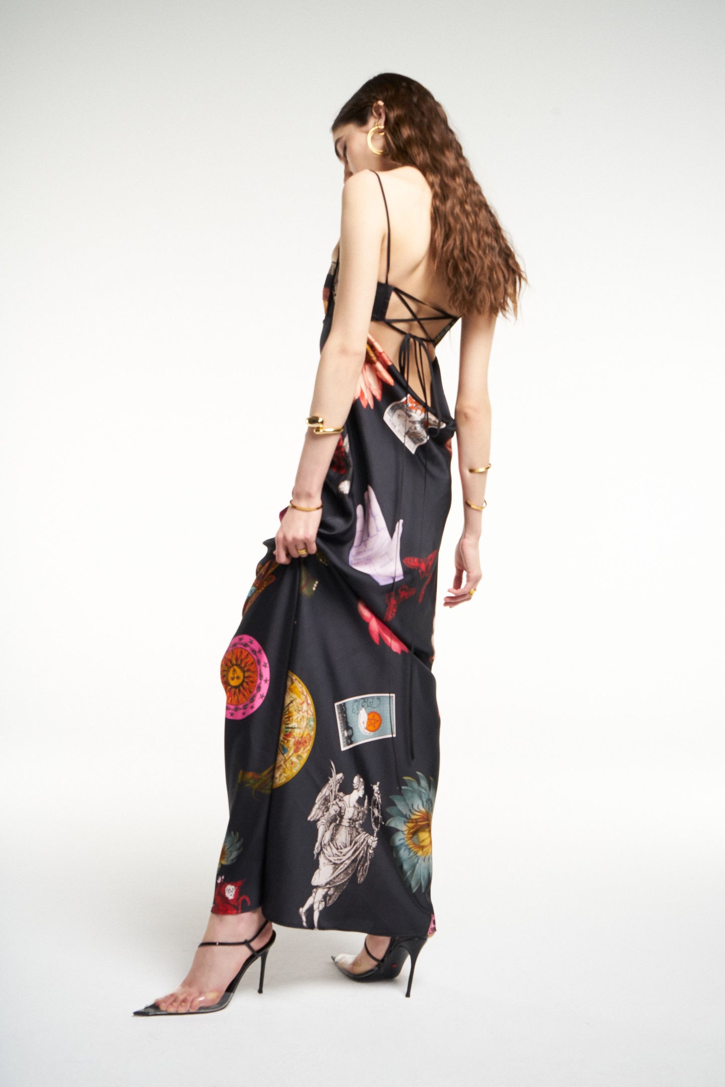ESMOKIN LUCKY SLIP DRESS