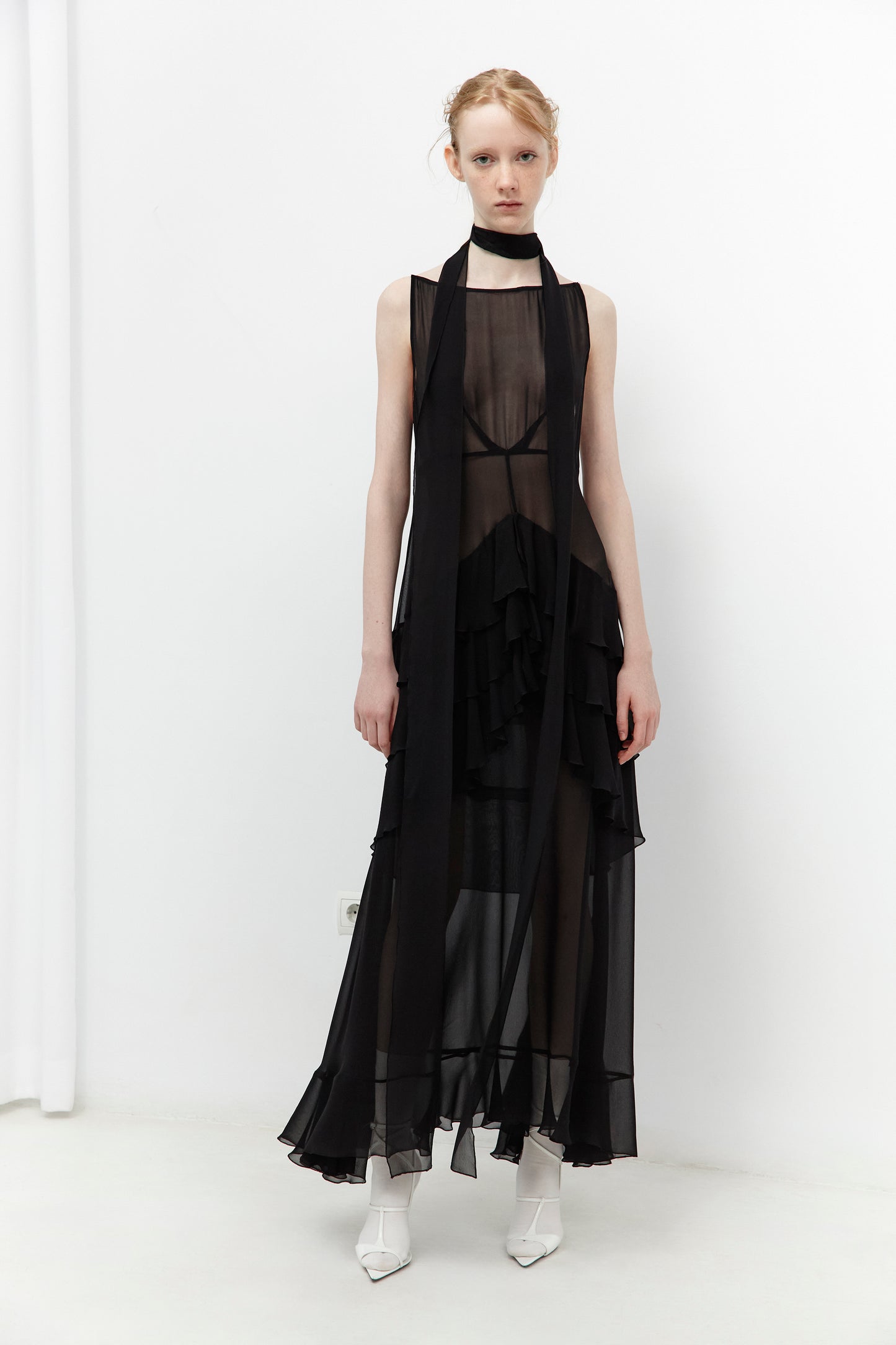 FEMME RUFFLE DRESS
