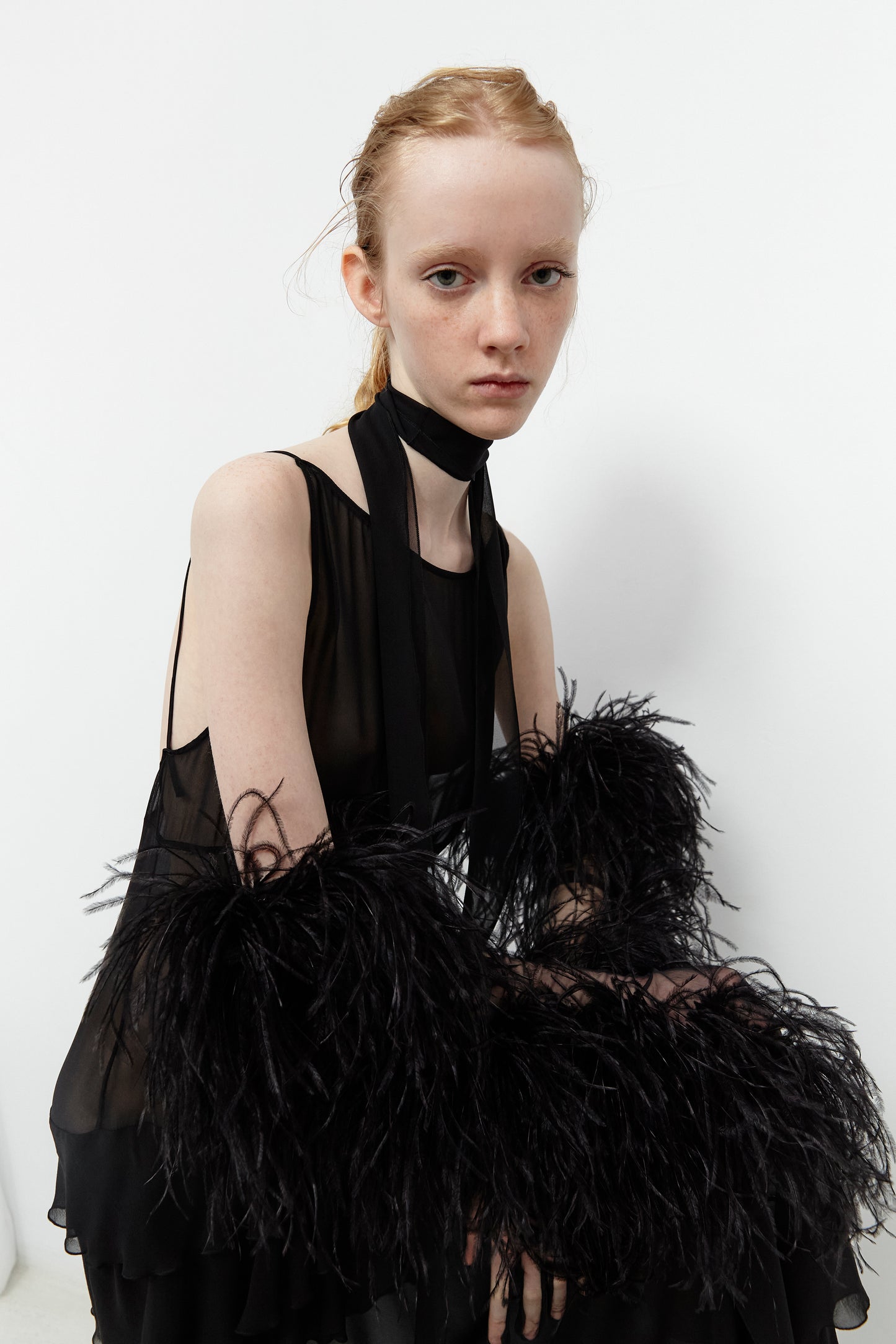 FEMME RUFFLE DRESS