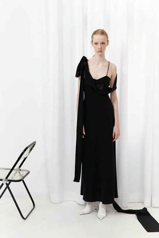 DECONSTRUCTED BOWS DRESS