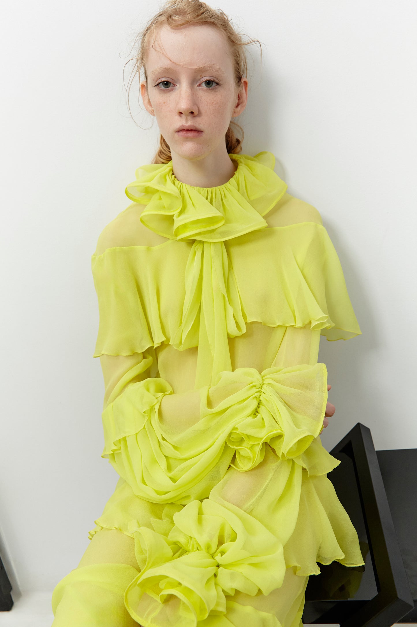 PIERROT RUFFLE DRESS