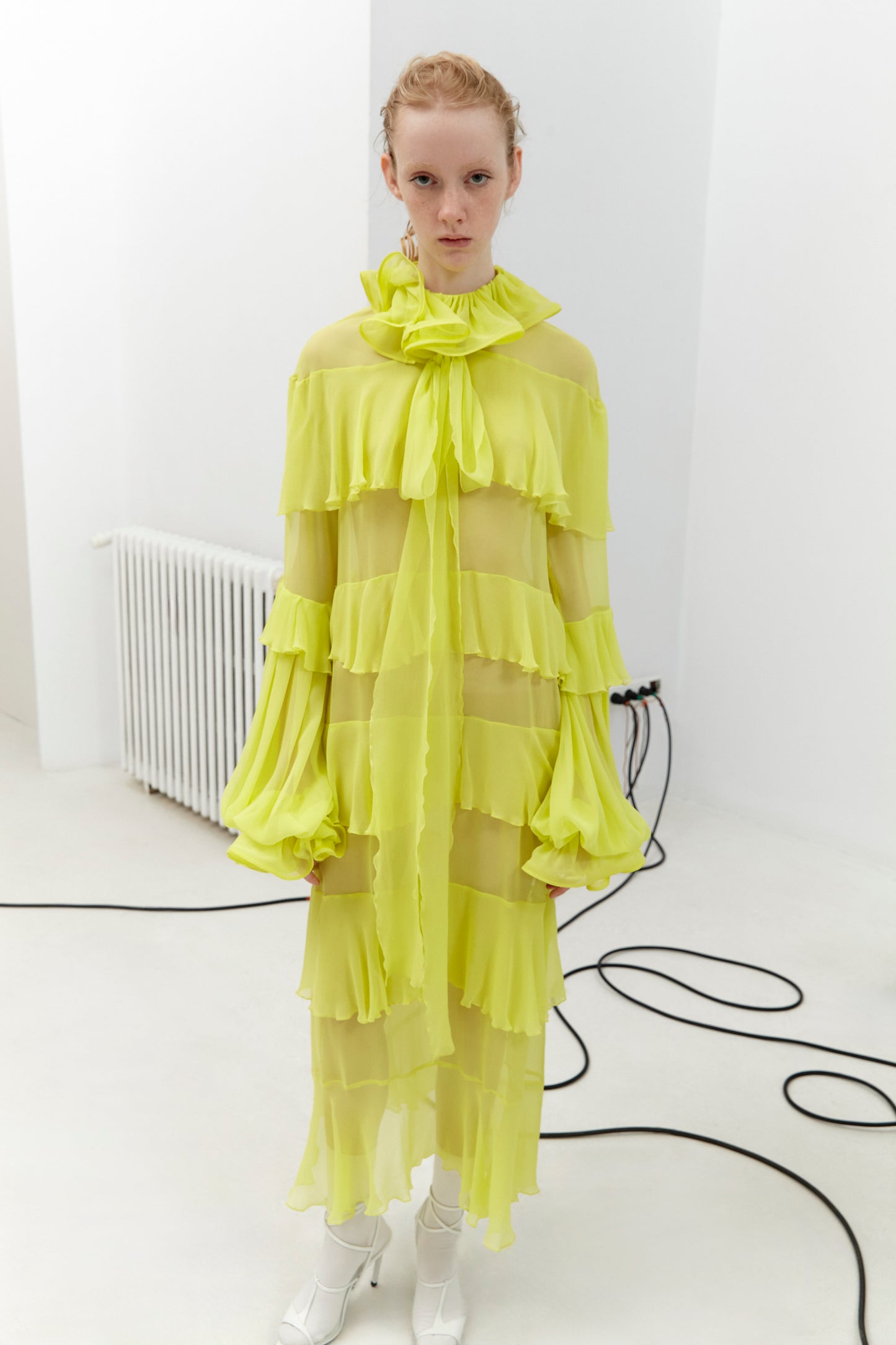 PIERROT RUFFLE DRESS