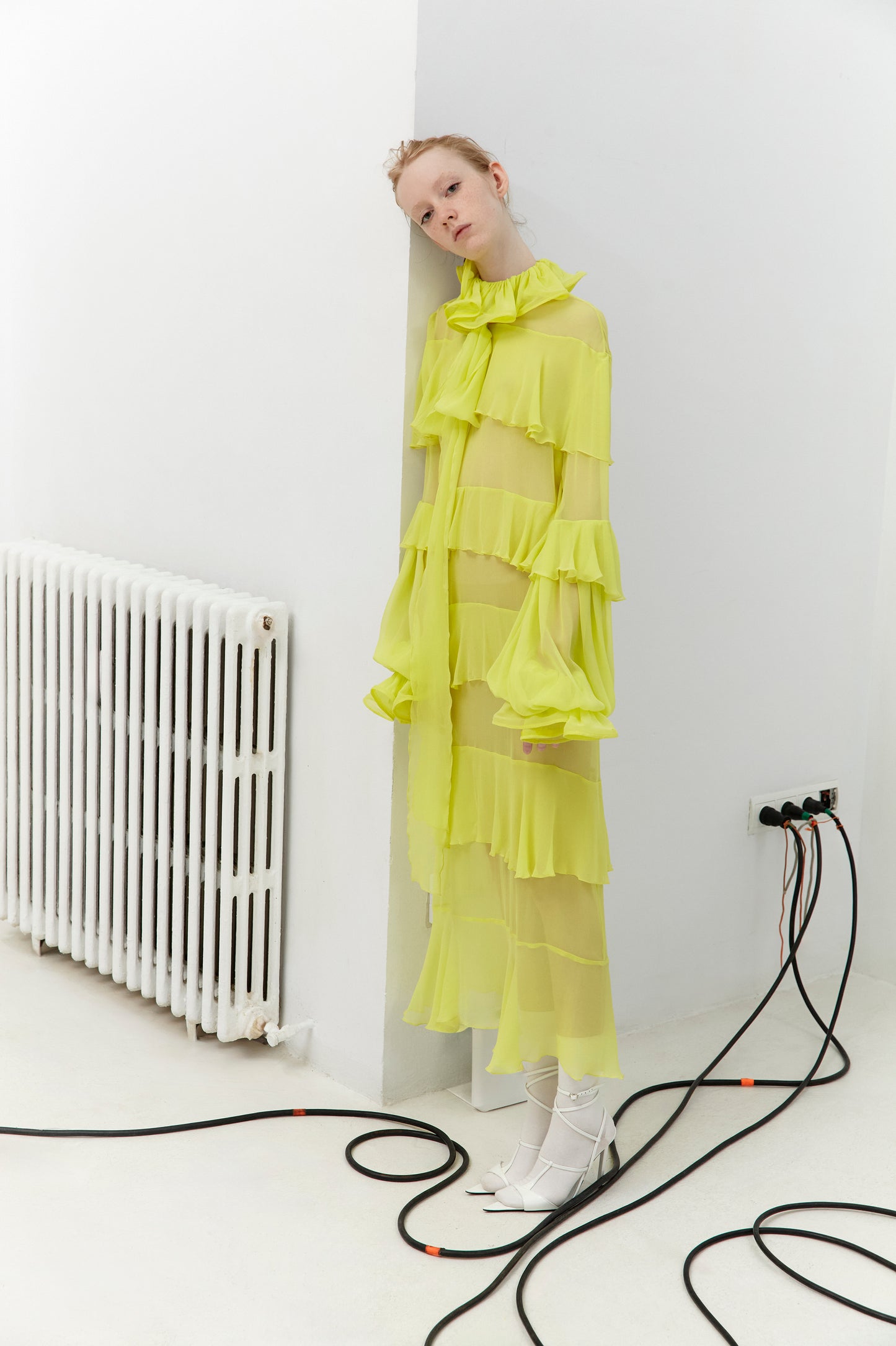 PIERROT RUFFLE DRESS