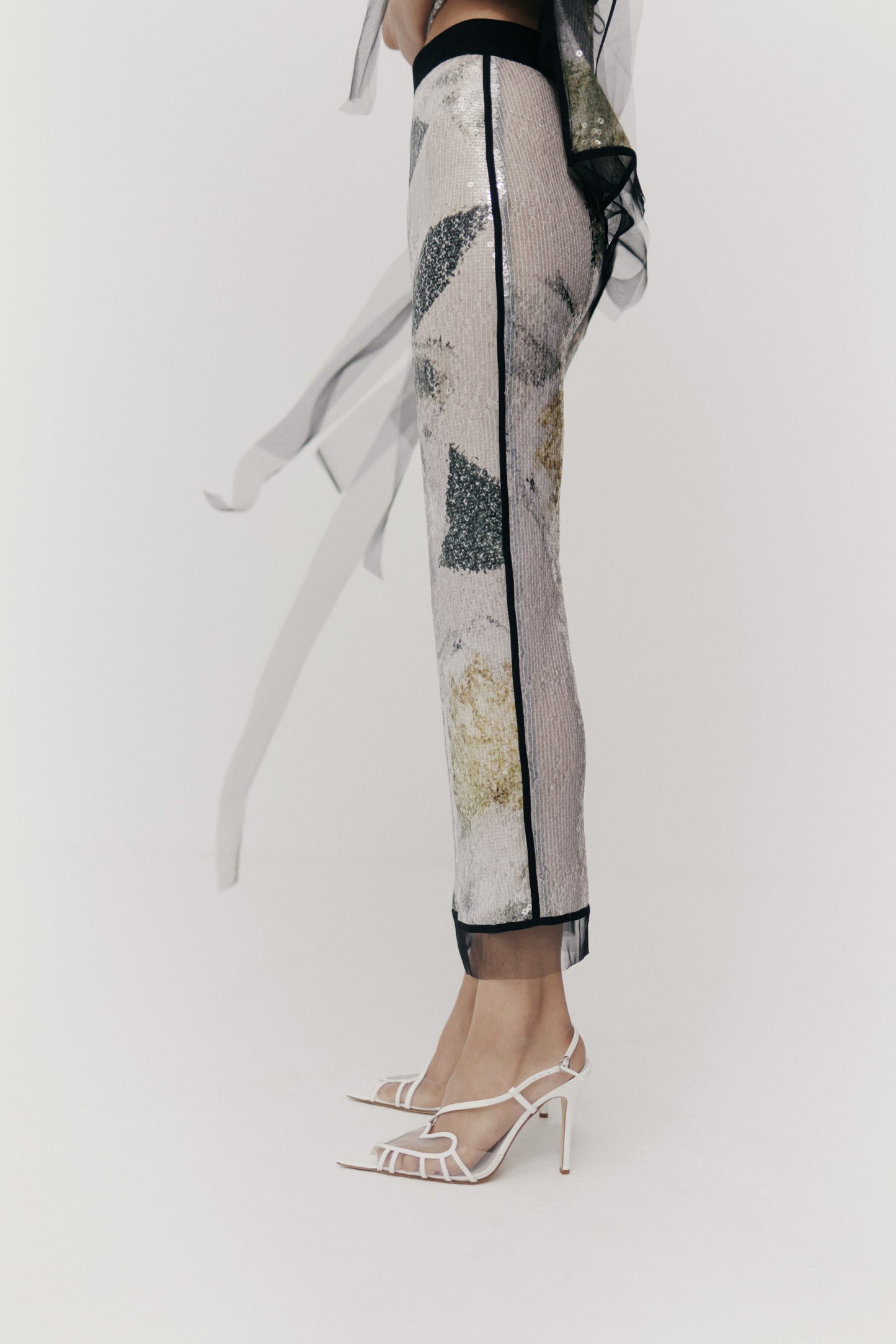 SEQUIN SKIRT PEONIA