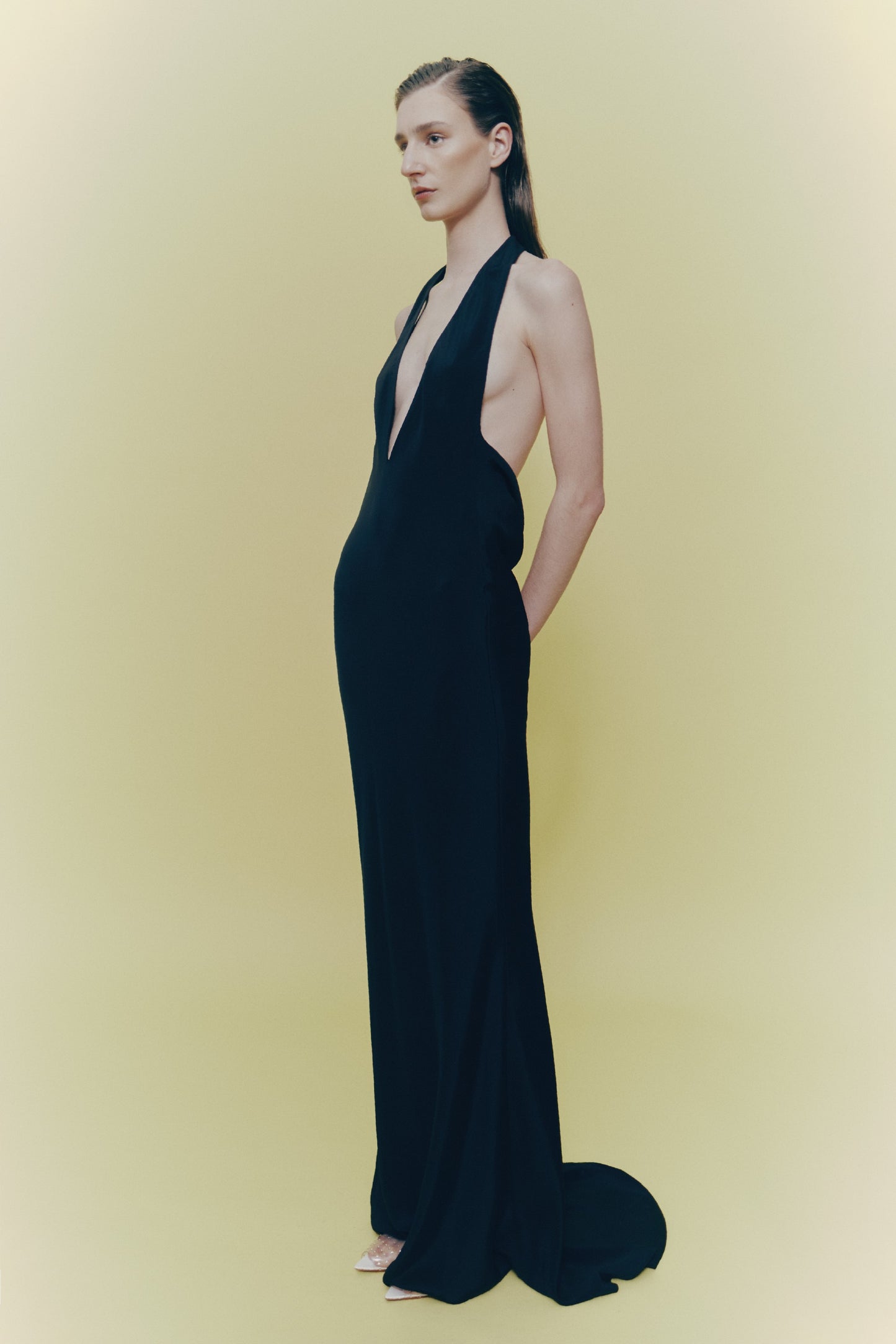 PENCIL LONG DRESS