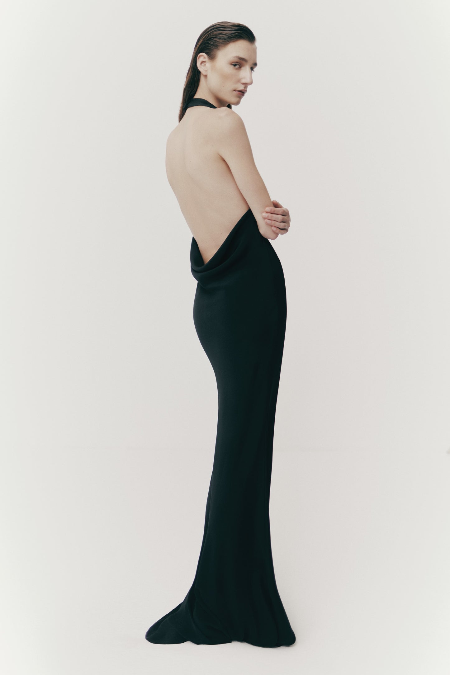 PENCIL LONG DRESS