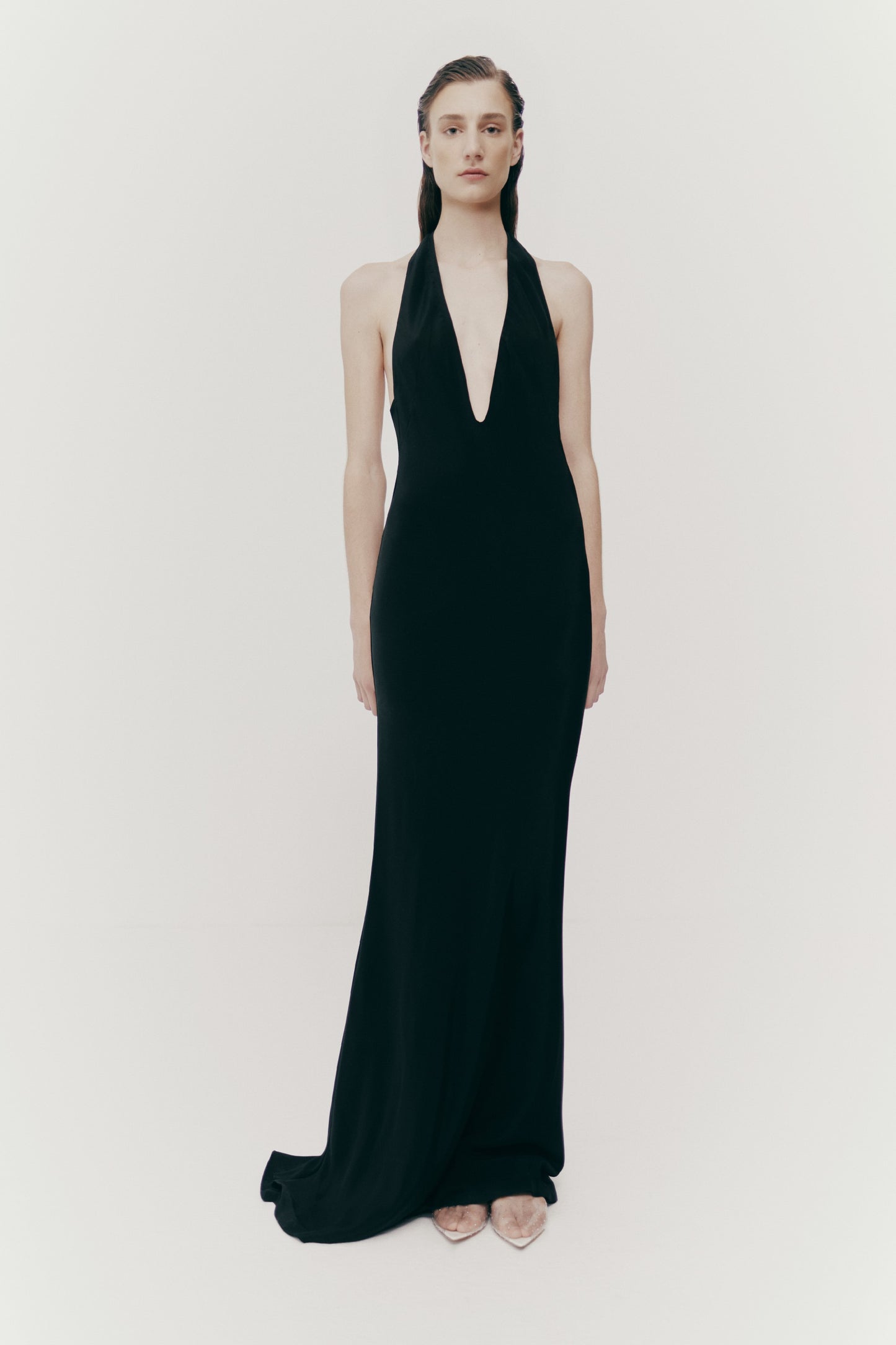 PENCIL LONG DRESS