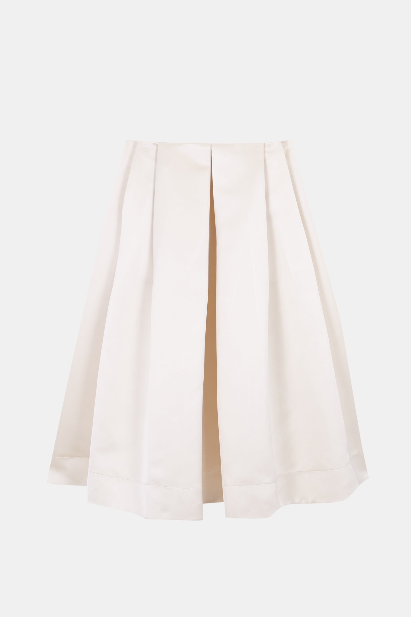 BOX PLEATED SKIRT