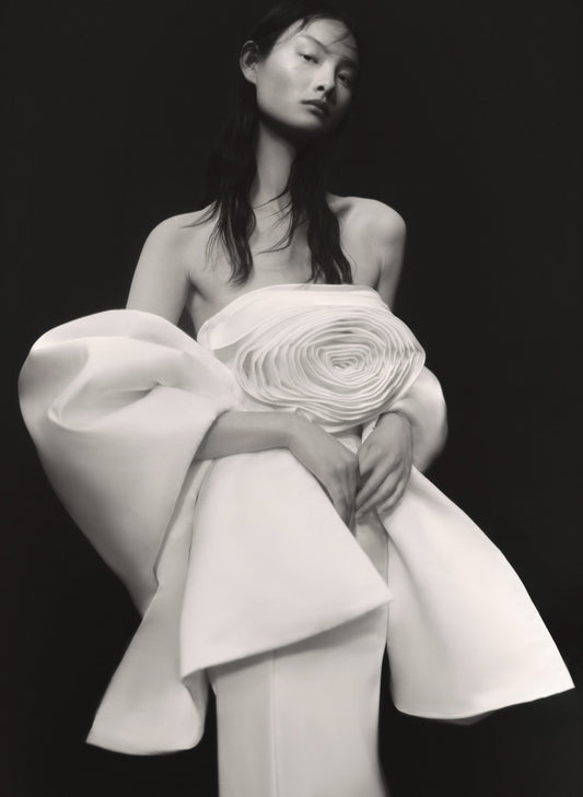 MAXI ROSE SATIN DRESS