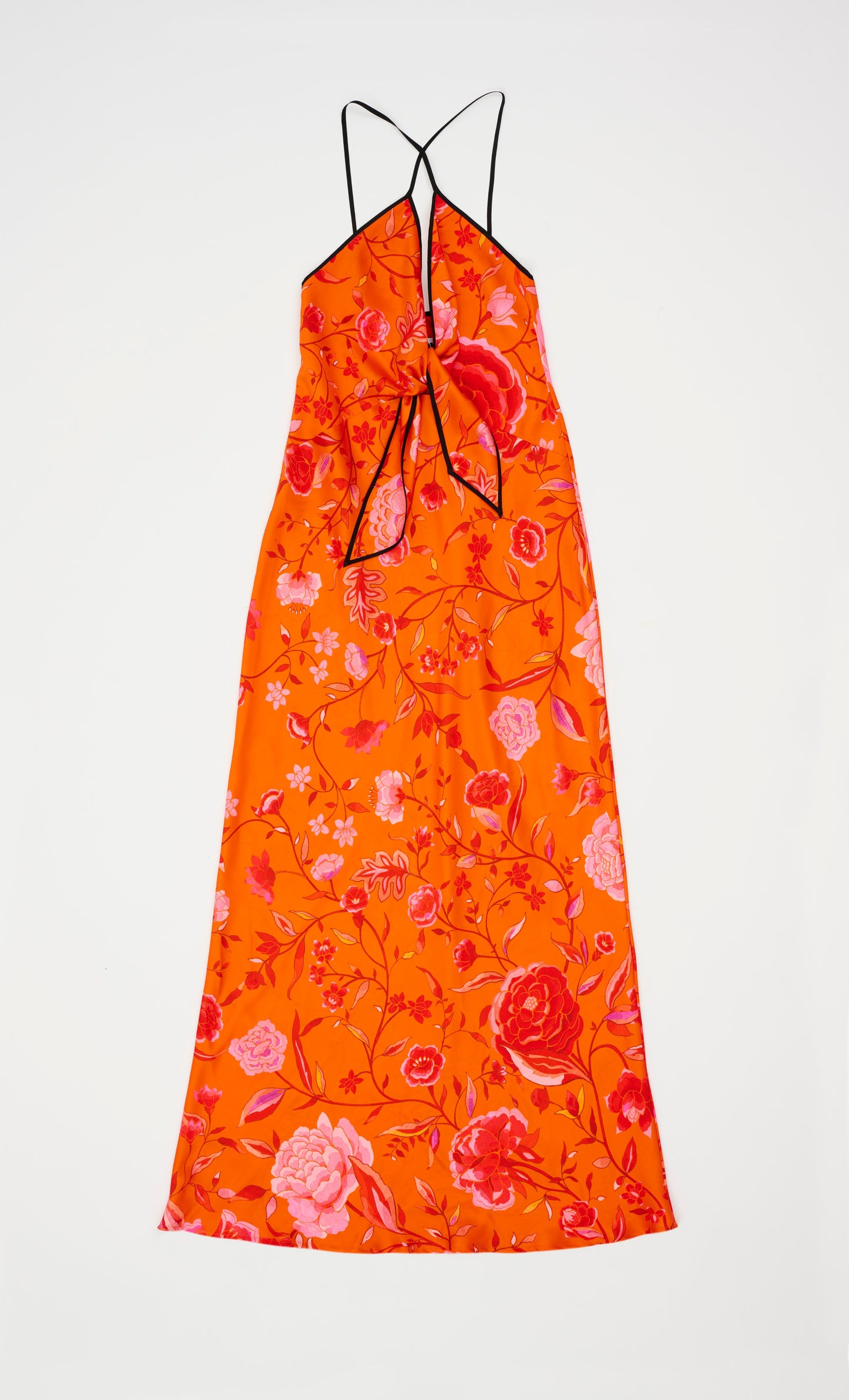 MANILA KNOT BIAS DRESS