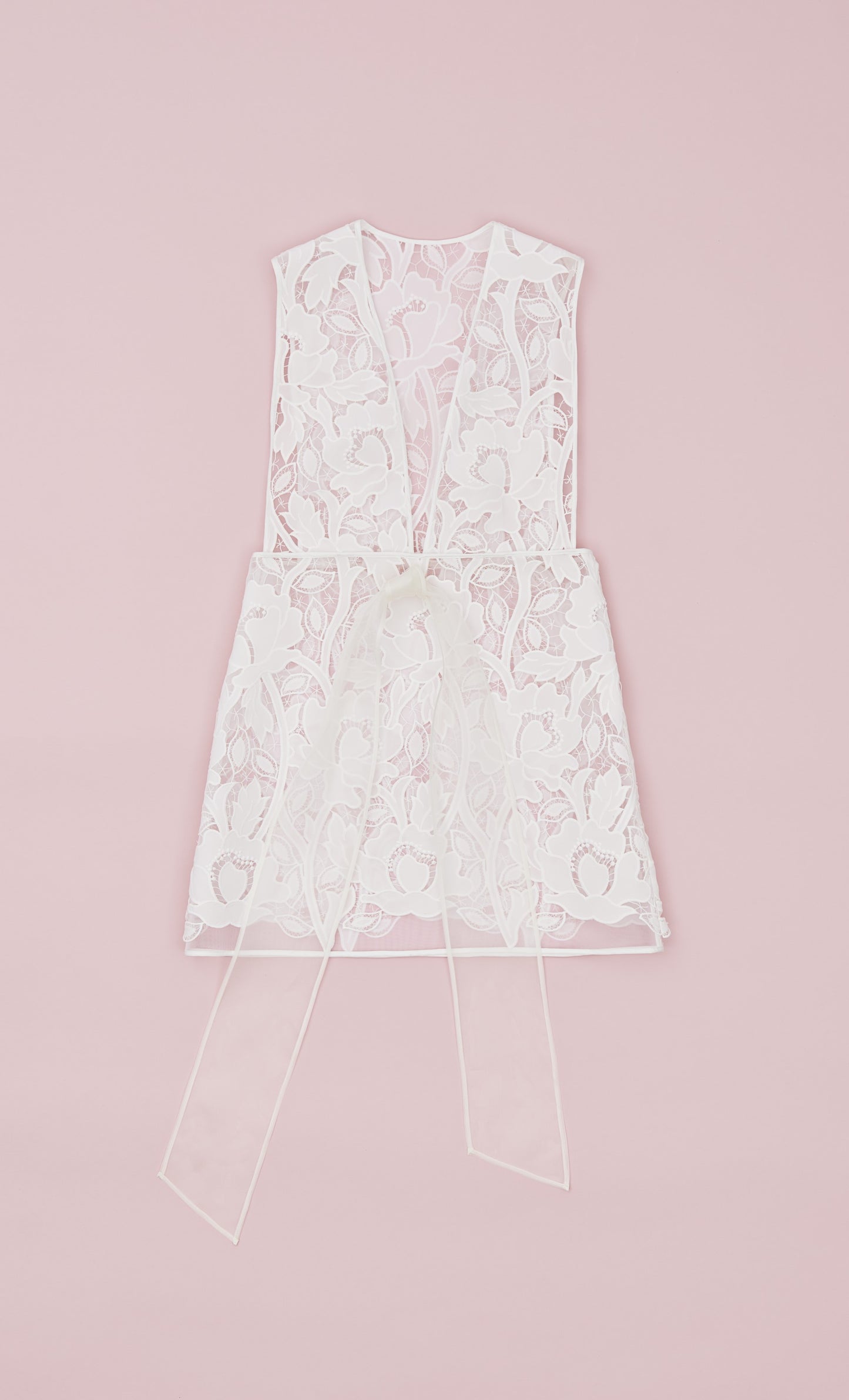 GUIPURE AND ORGANZA SET