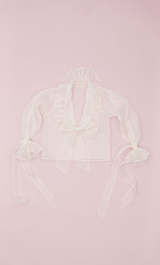 GUIPURE AND ORGANZA SET