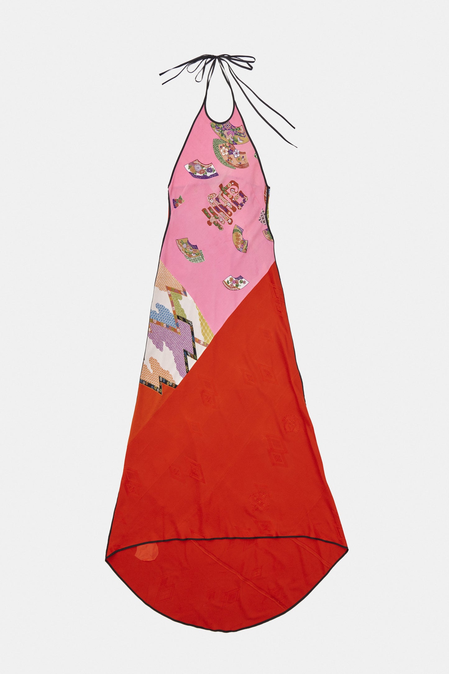 SLIP HALTER KIMONO