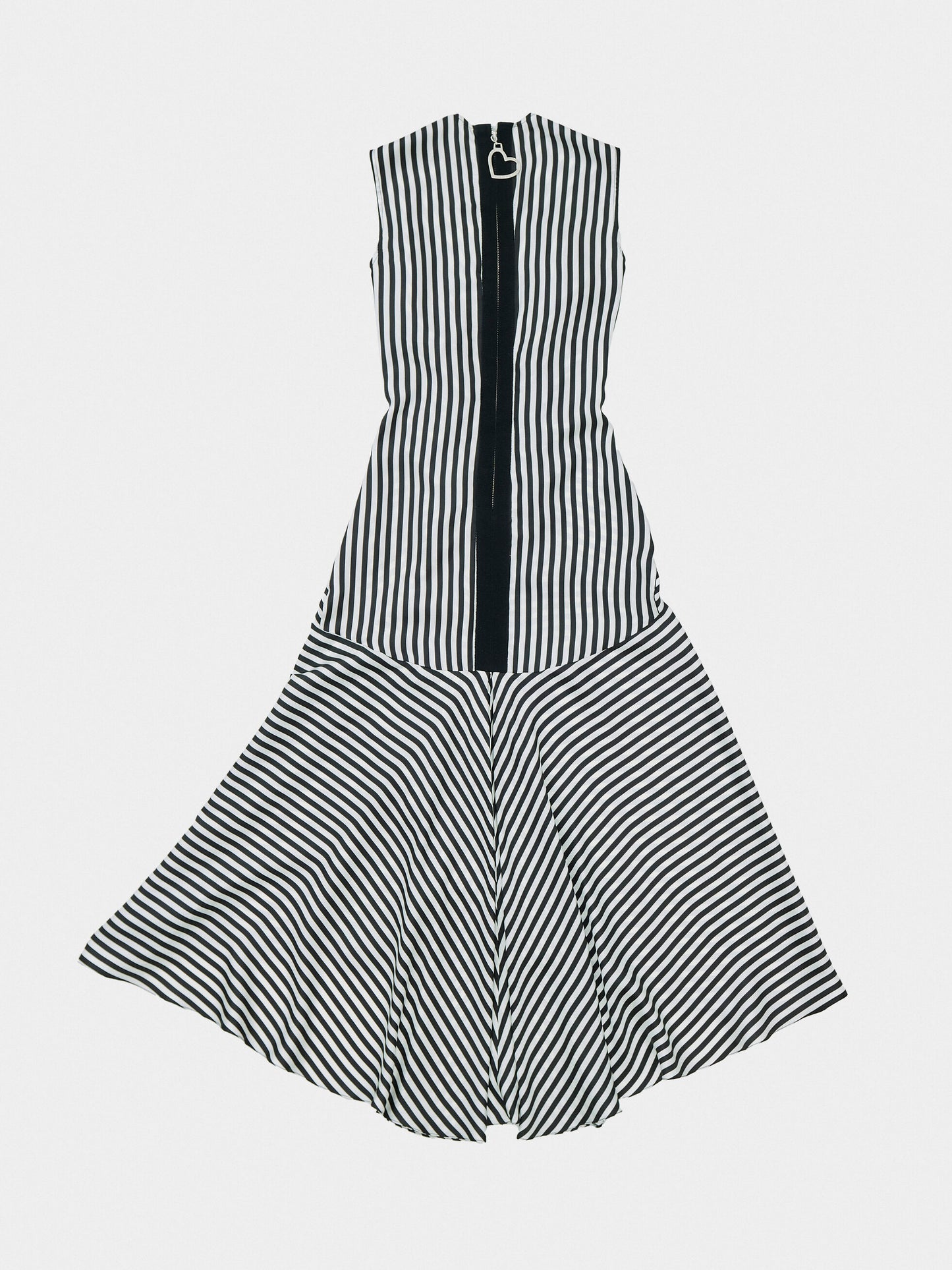 DRAPPED GRAPHIC DRESS