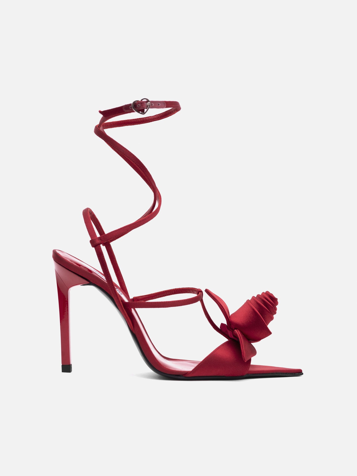 SANDALIA ROSE RASO ROJO
