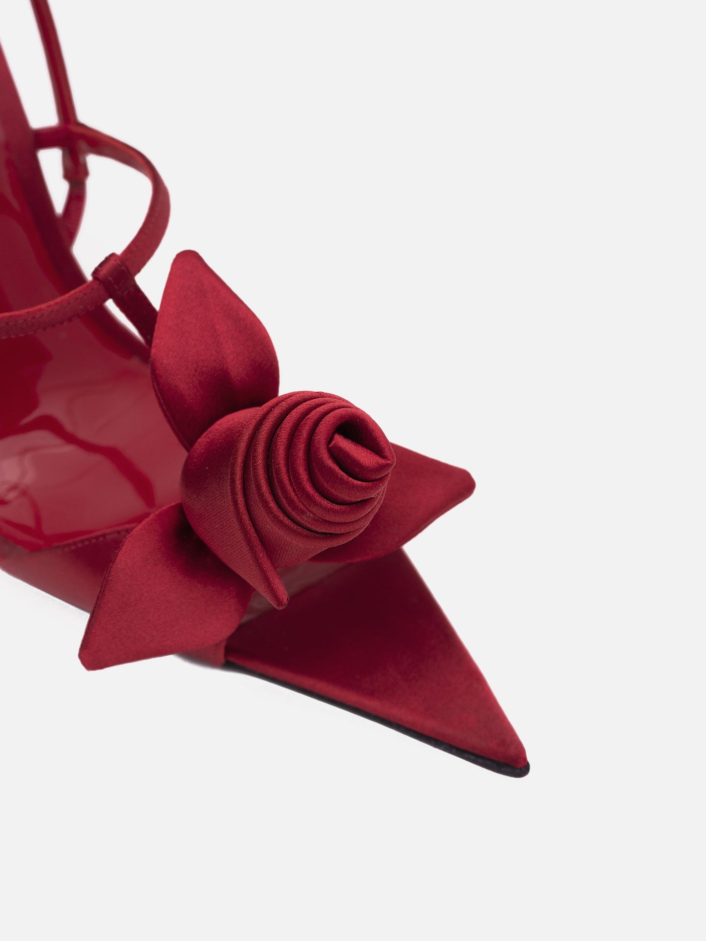 SANDALIA ROSE RASO ROJO