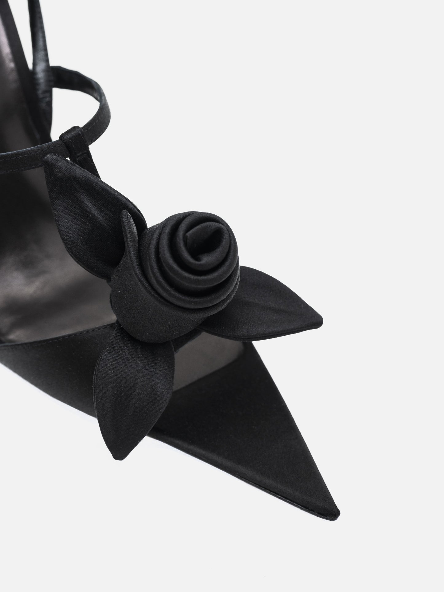 SANDALIA ROSE RASO NEGRO