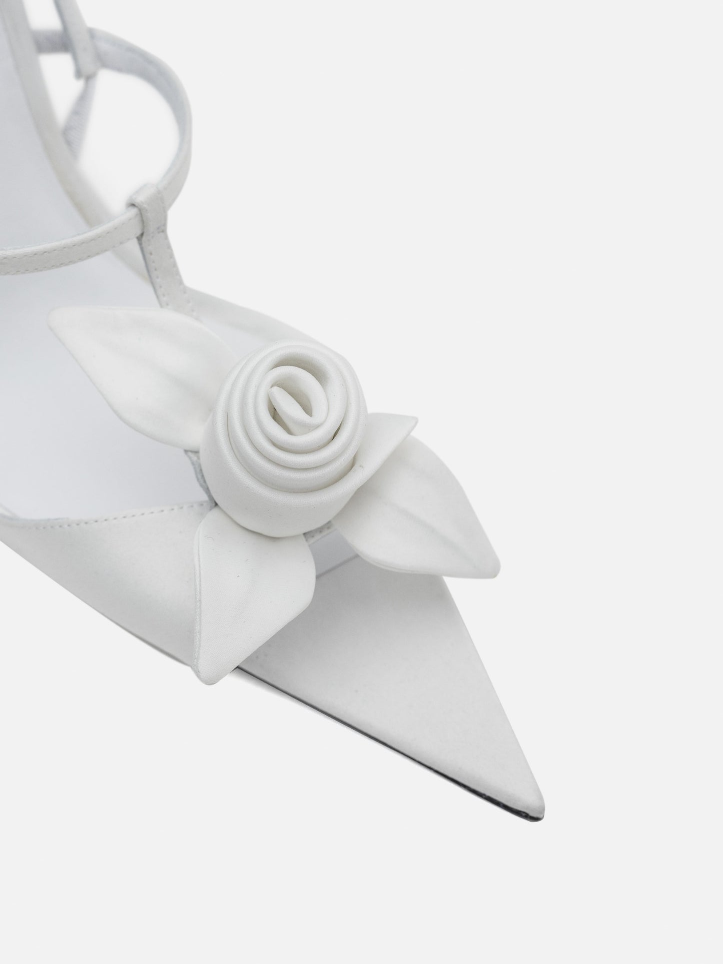 SANDALIA ROSE RASO BLANCO