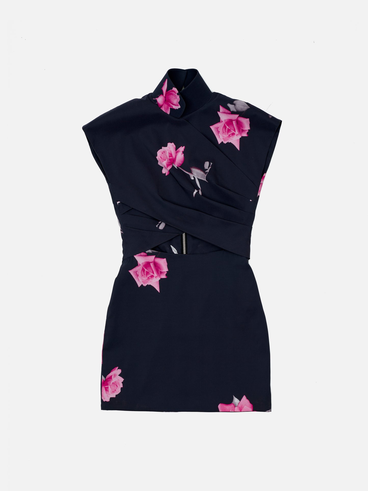 VESTIDO MINI WONG SIN MANGAS
