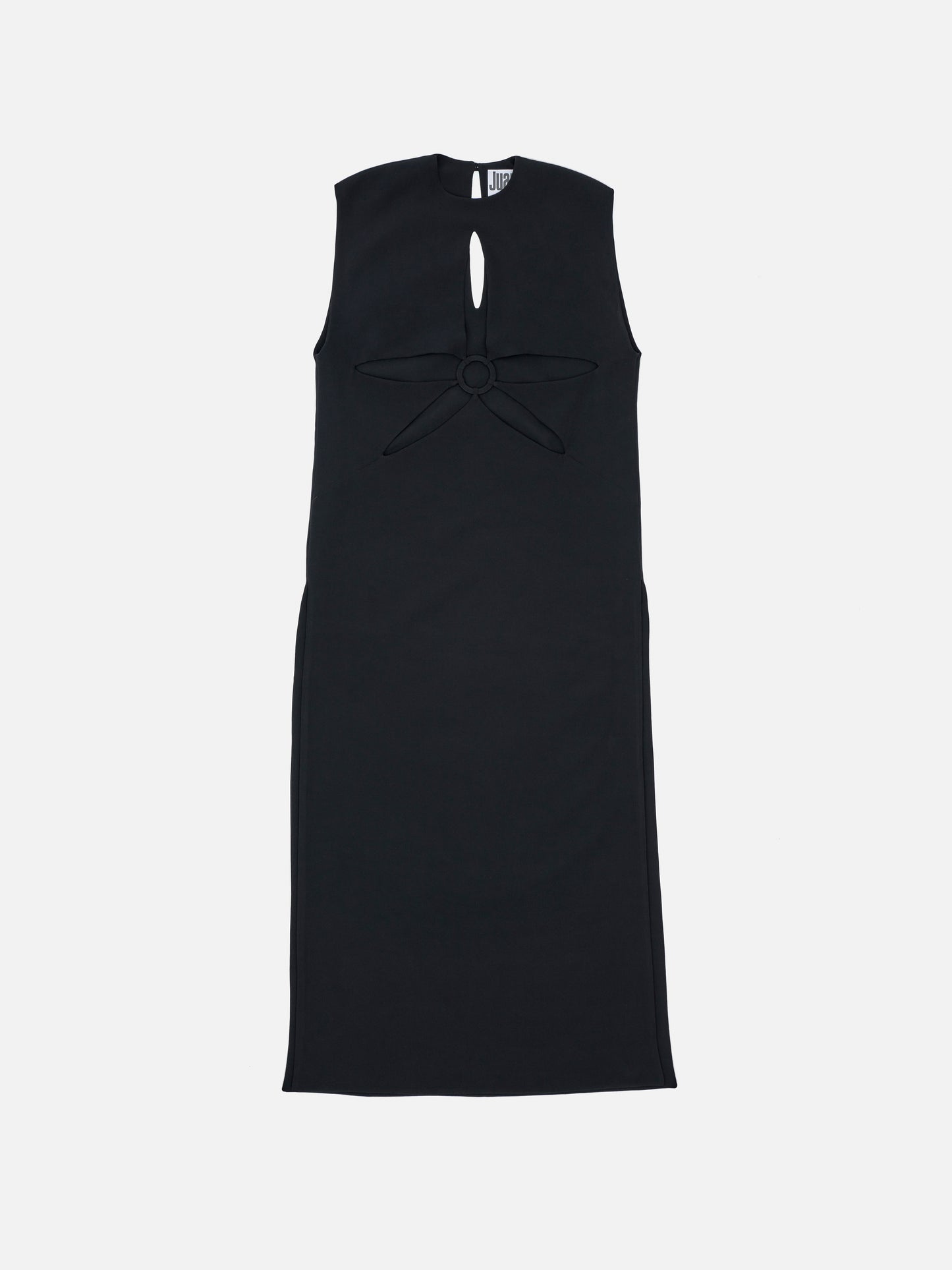 VESTIDO MAXI PETALOS SIN MANGAS