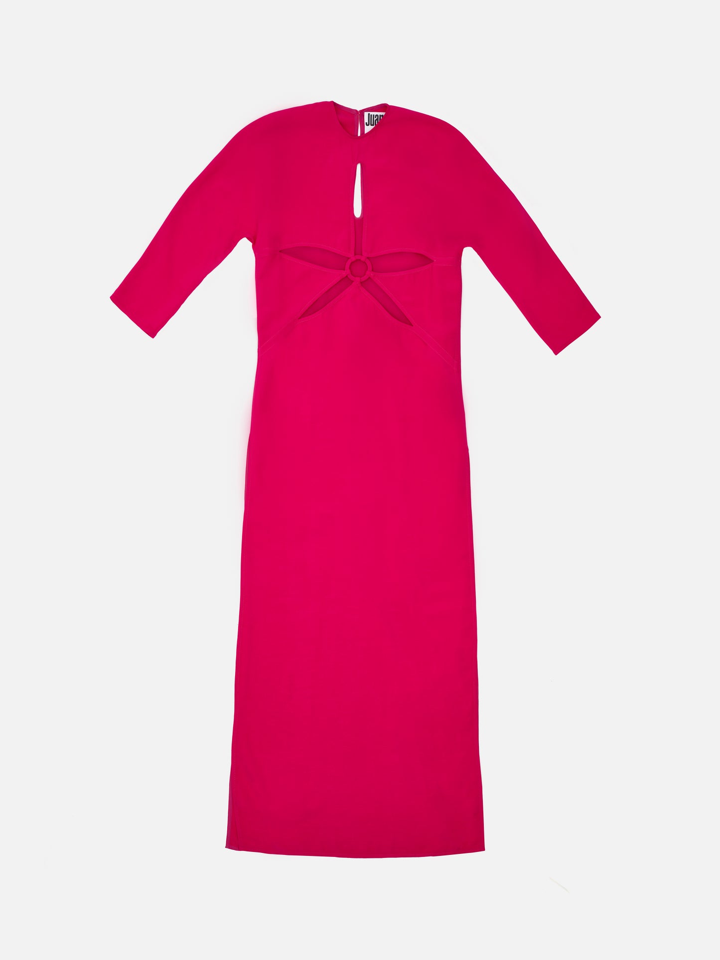 VESTIDO MAXI PETALOS