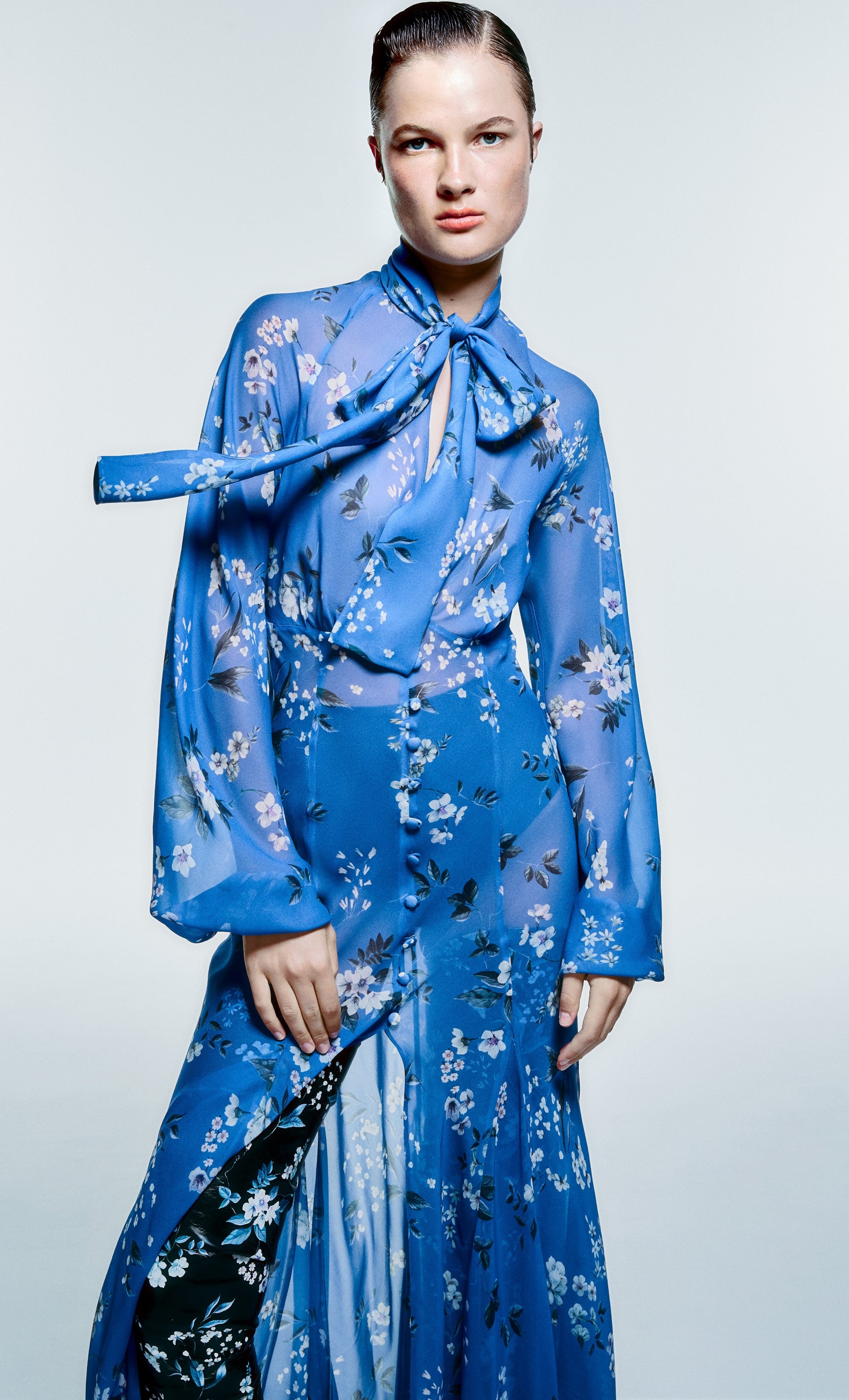 SOFT ROMANTIC SHIRT DRESS – juan-vidal - Main Image