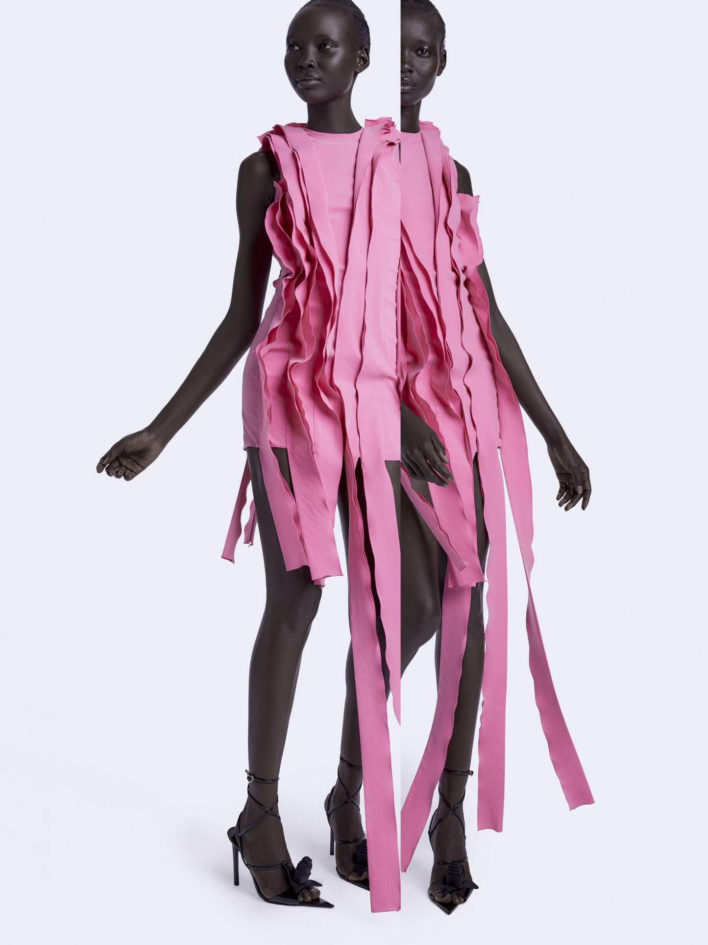 VESTIDO MINI HOJALDRE