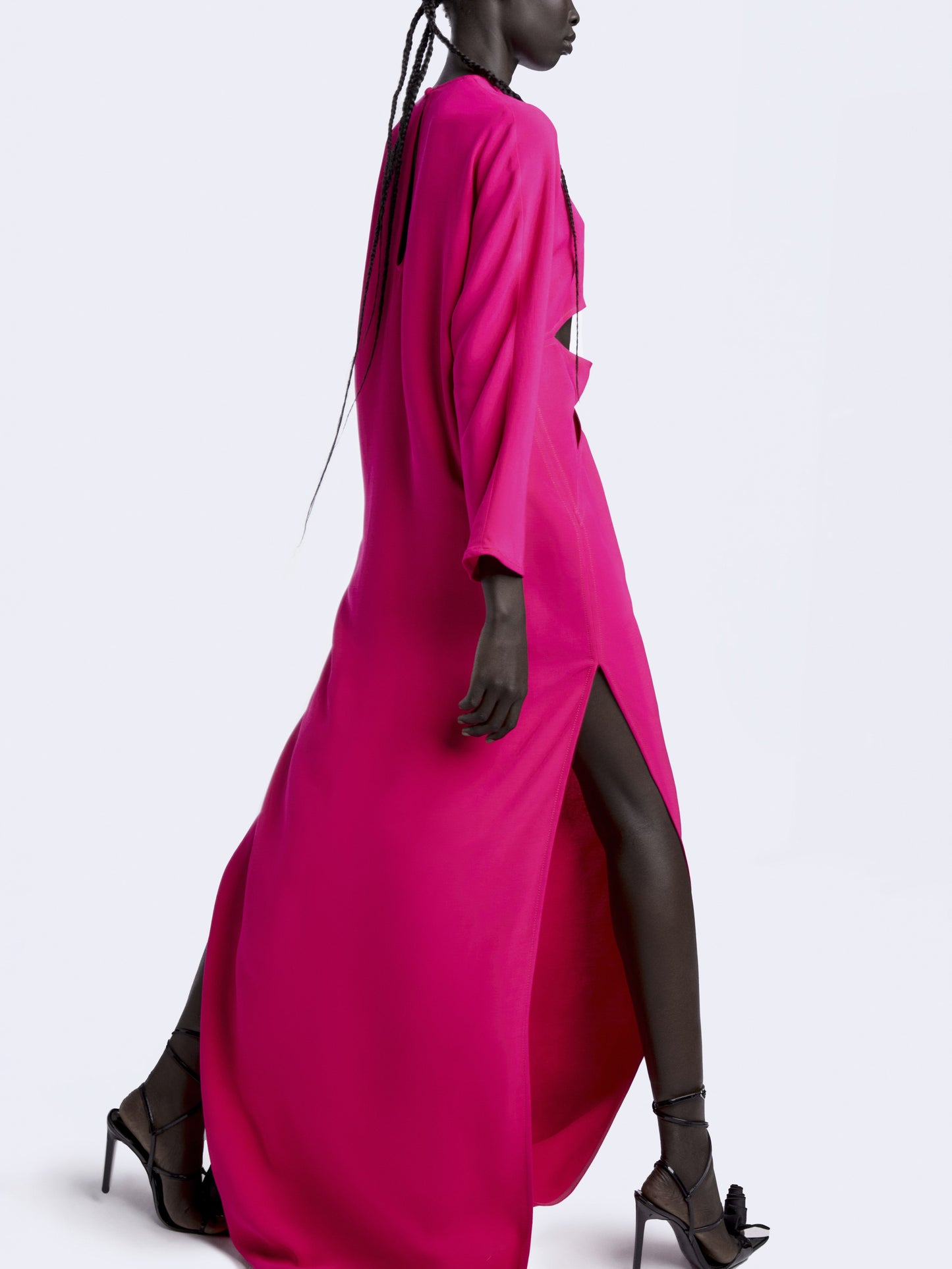 VESTIDO MAXI PETALOS