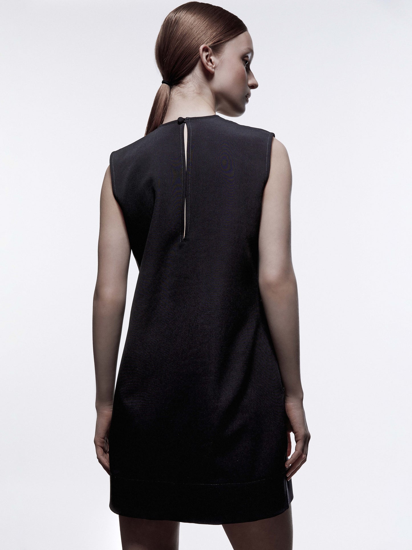 VESTIDO MINI METAL ROSE