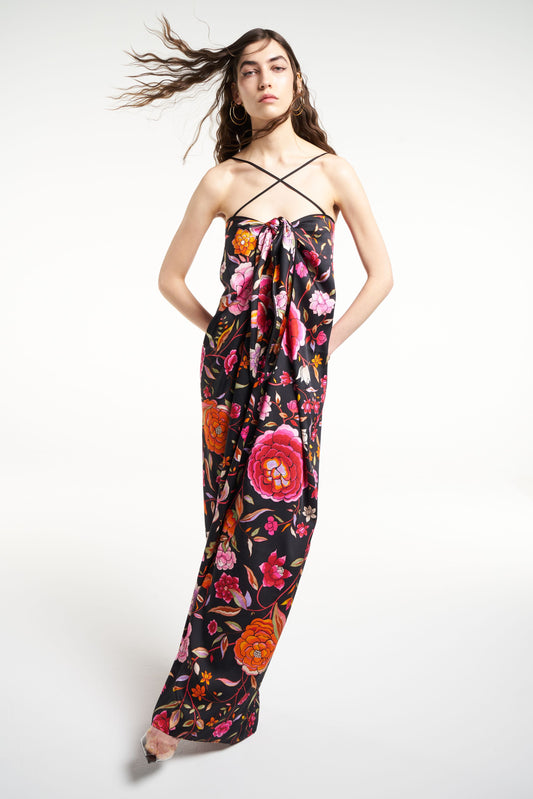 VESTIDO MANILA KNOT PAREO