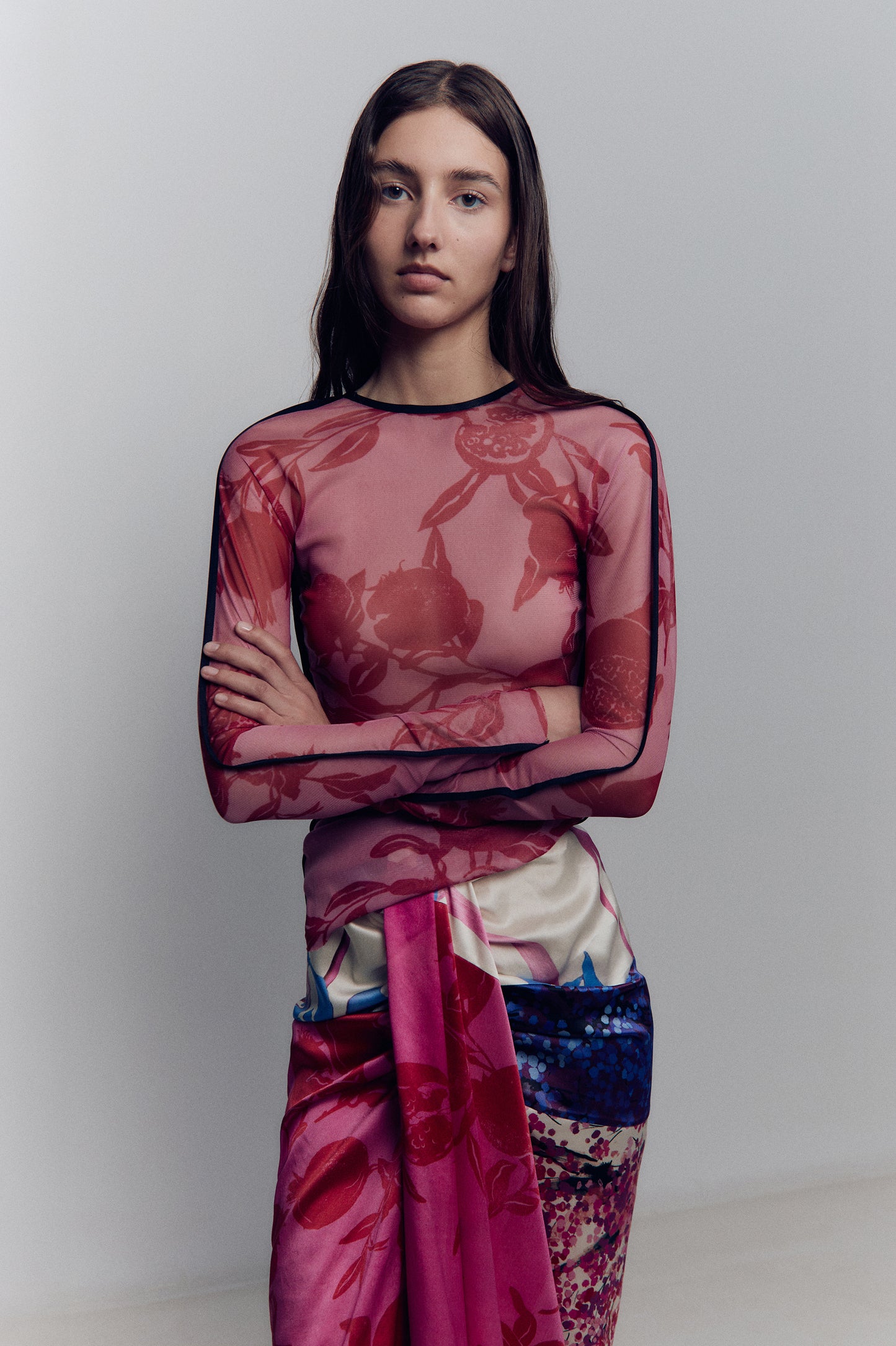 PATCHWORK KNOT SKIRT