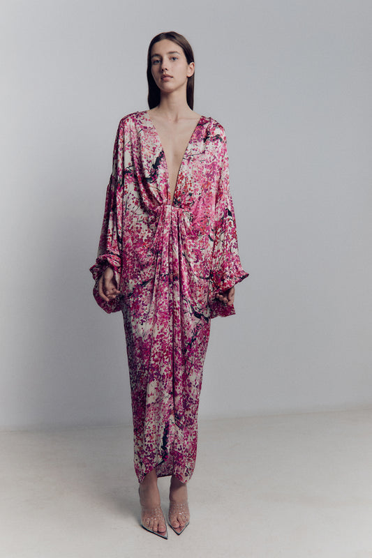 V BOXY DRESS