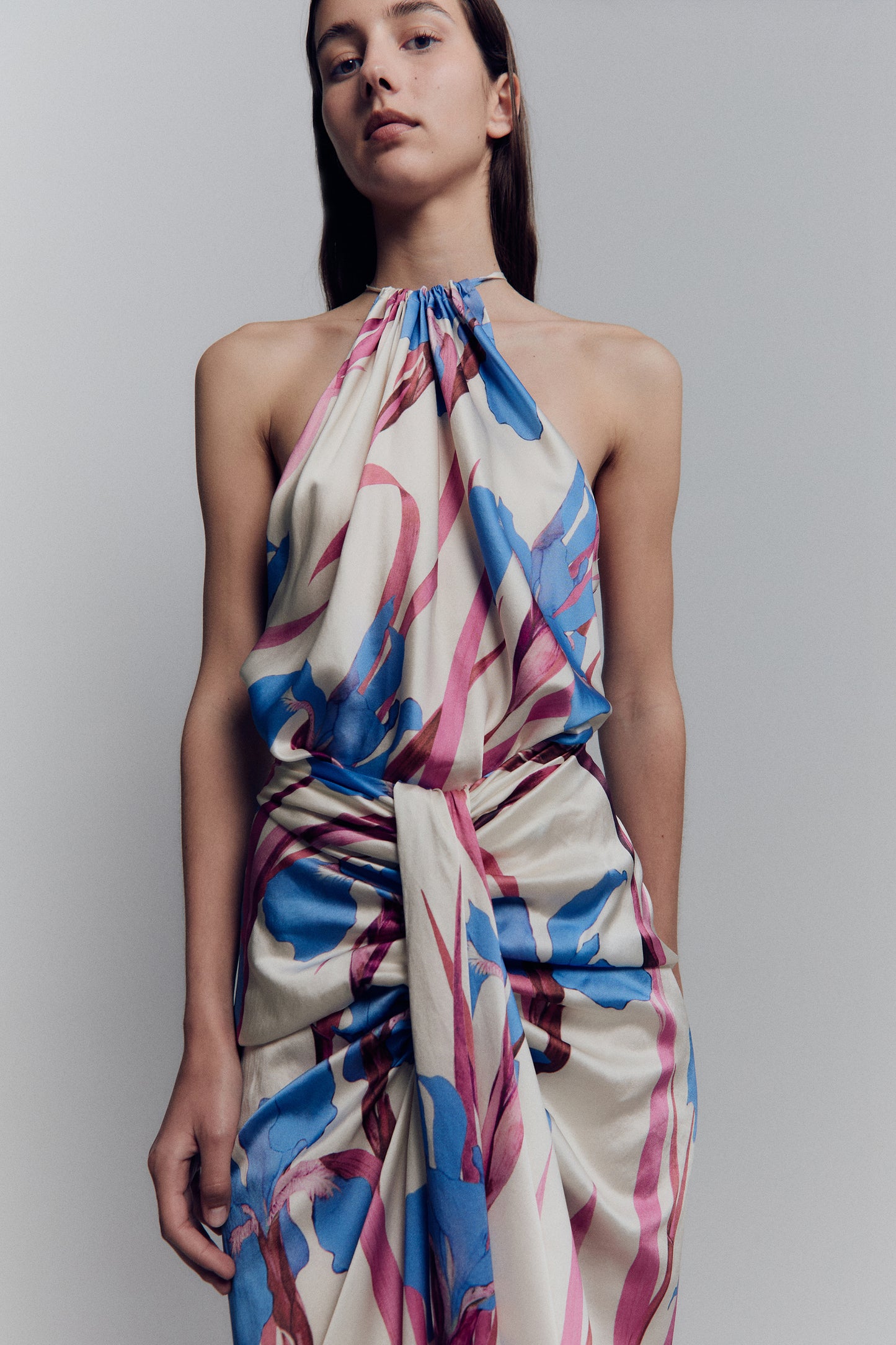 HALTER KNOT DRESS