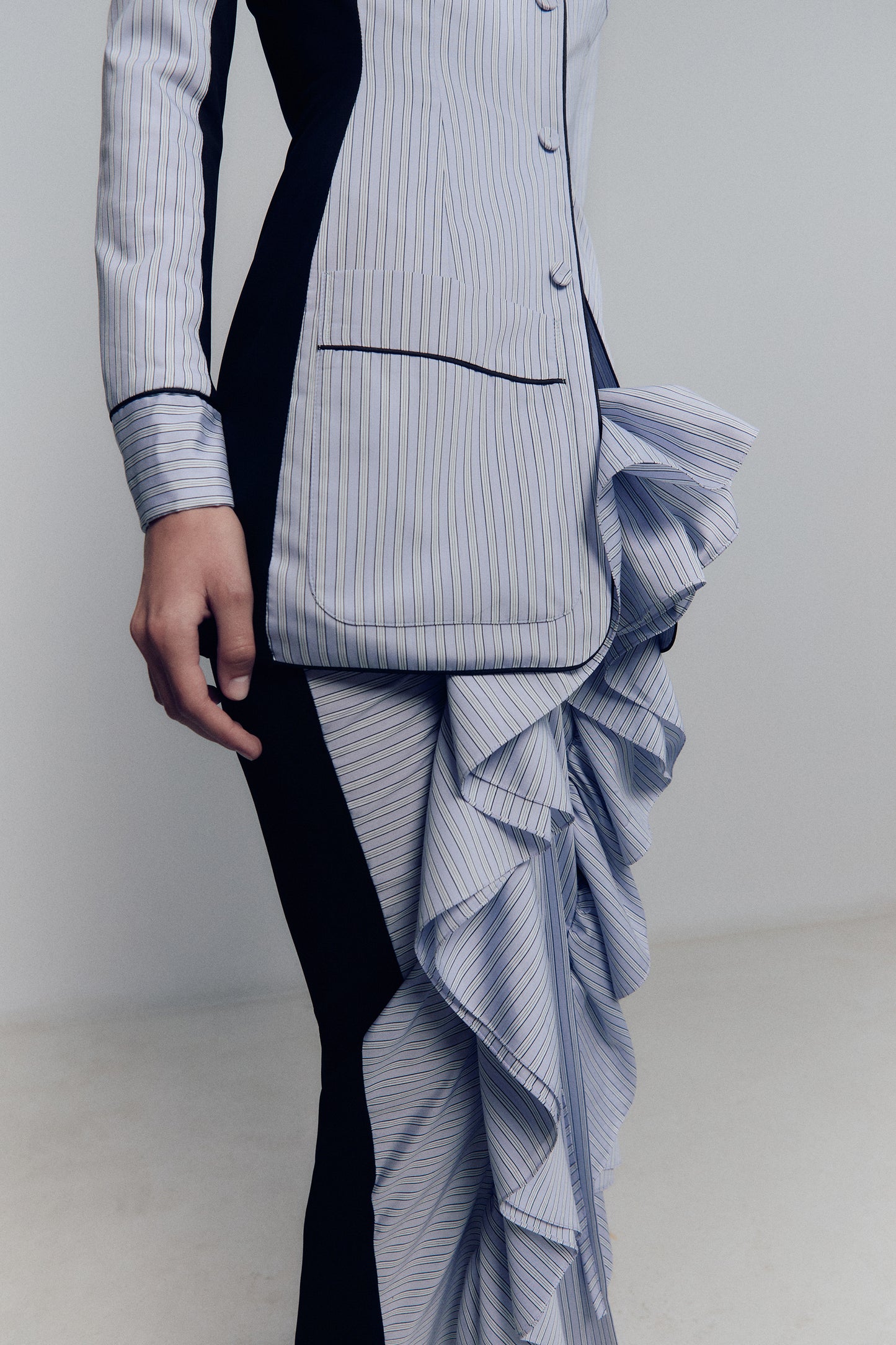 PYJAMA RUFFLE SKIRT