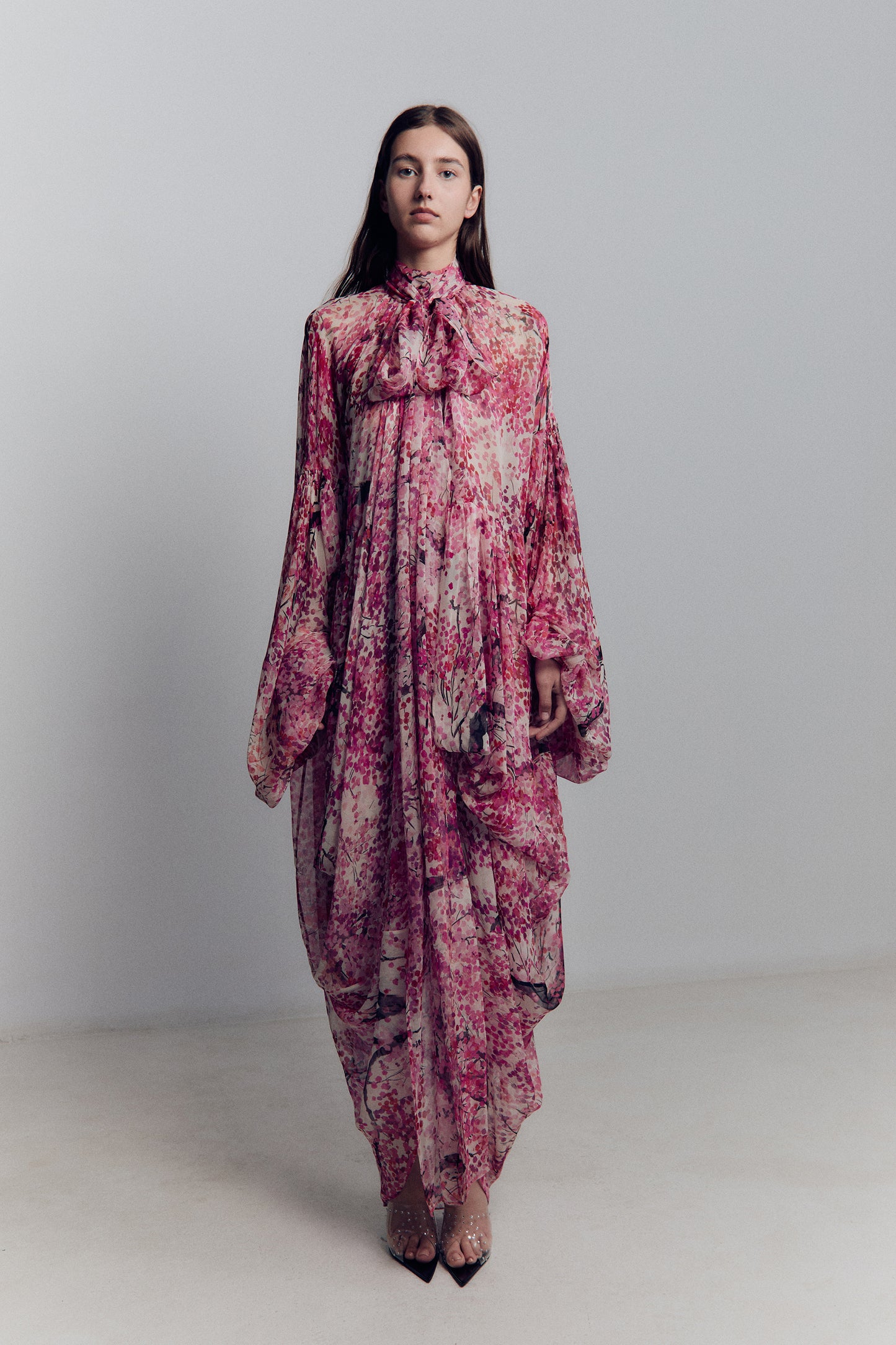 SAKURA MAXI BLOUSE